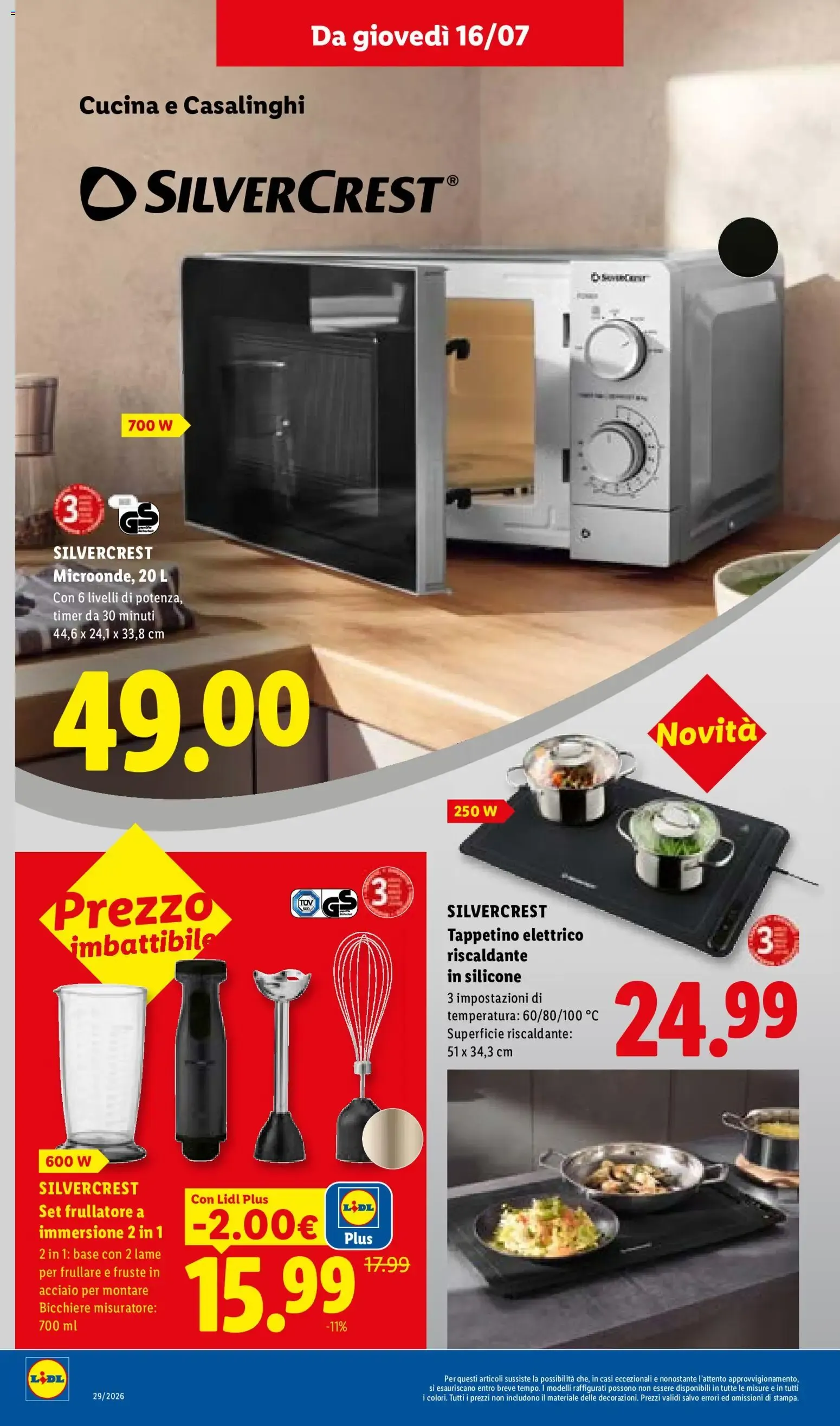Lidl: L'estate del risparmio da 16 luglio a 22 luglio di 2026 - Pagina del volantino 33