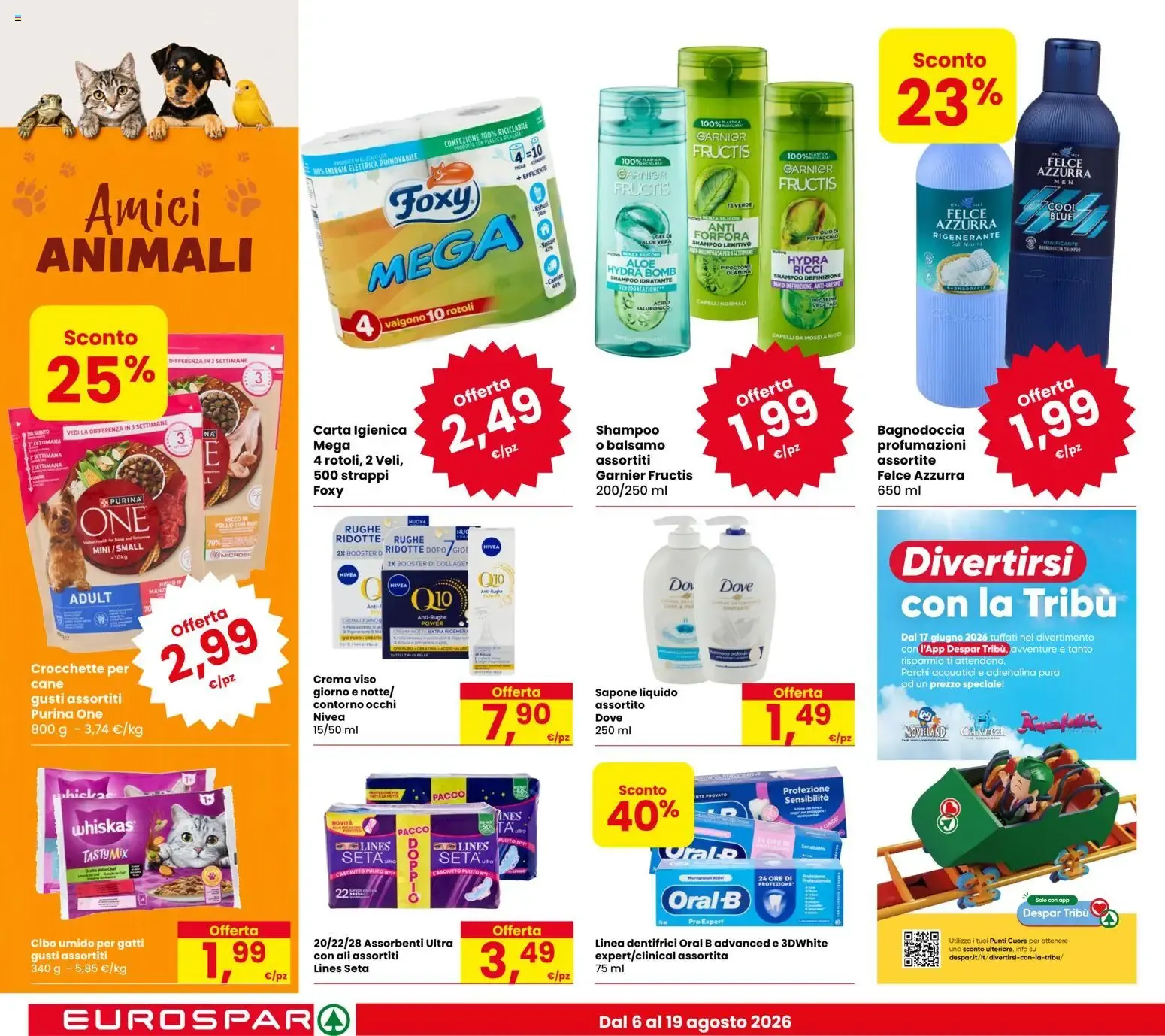 Nuovo Eurospar volantino dal 06/08/2026 > offerte anteprima 🛍️ da 6 agosto a 19 agosto di 2026 - Pagina del volantino 18
