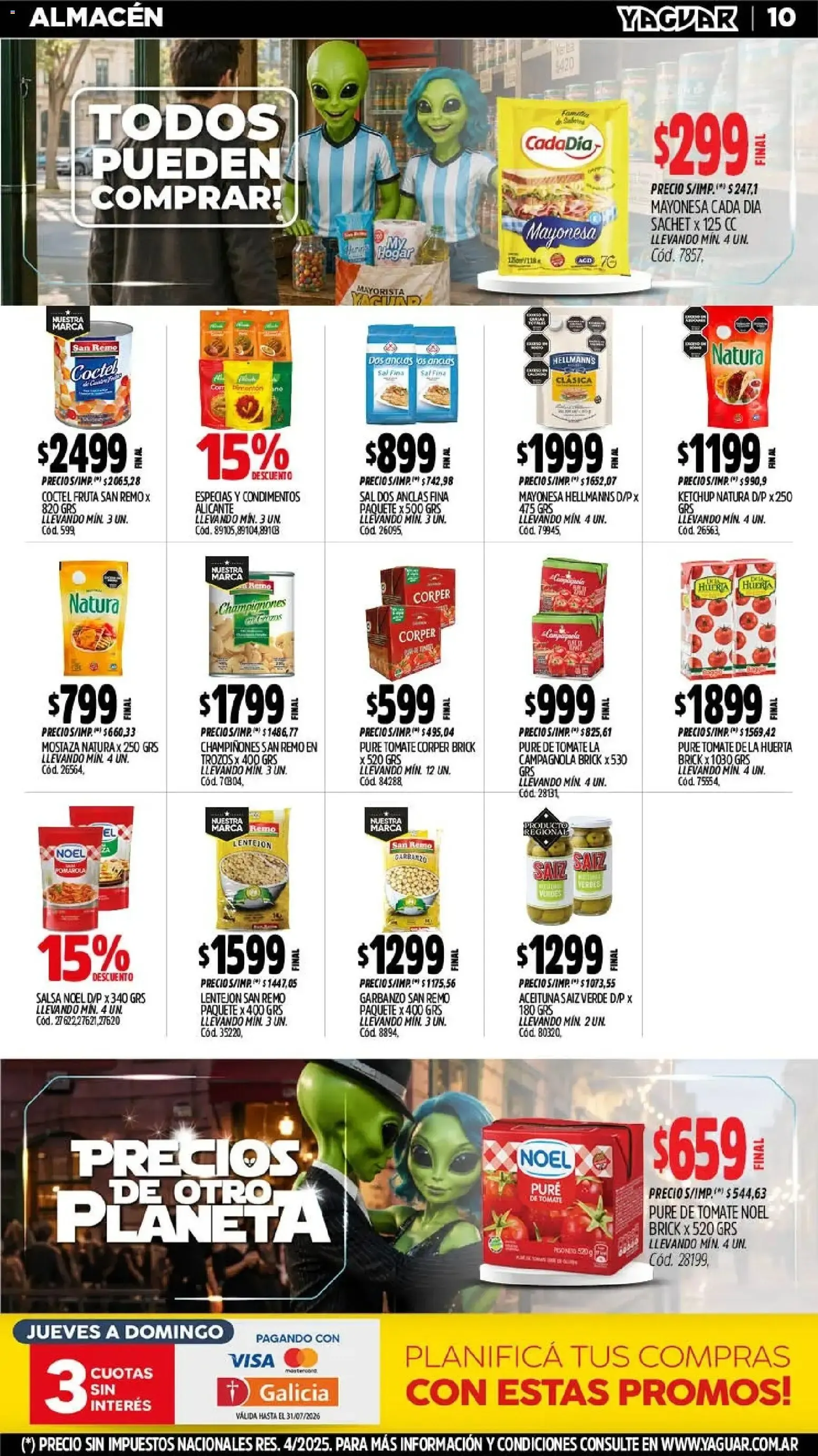 Ofertas de Yaguar - Oferta Semanal San Juan del 06/07/2026 - 11/07/2026 6 de julio al 11 de julio 2026 - Página 12 del catálogo