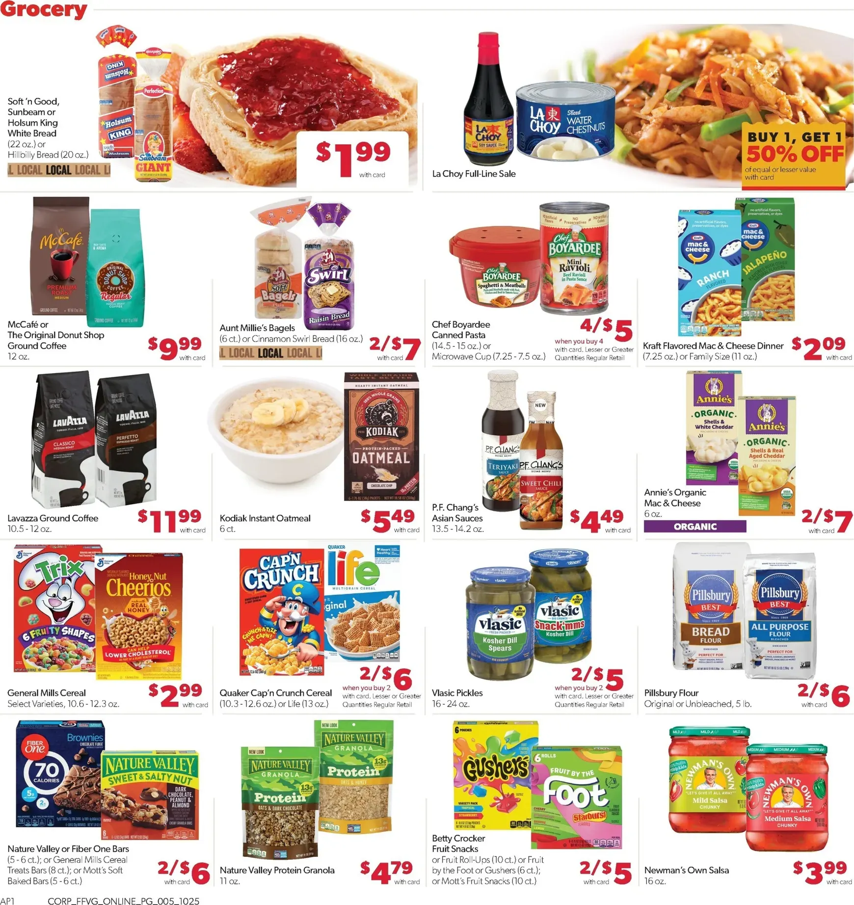 Weekly ad Current Family Fare leaflet valid from Sunday 10/25/2026 to Saturday 10/31/2026 from October 25 to October 31 2026 - Page 9