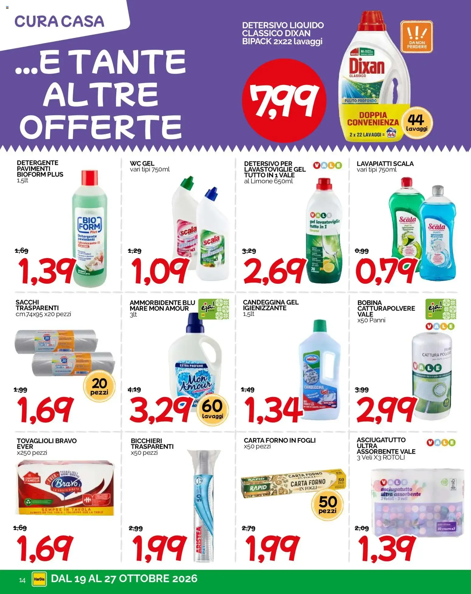 HarDis volantino dal 19/10/2026 - online Offerte da 19 ottobre a 27 ottobre di 2026 - Pagina del volantino 14