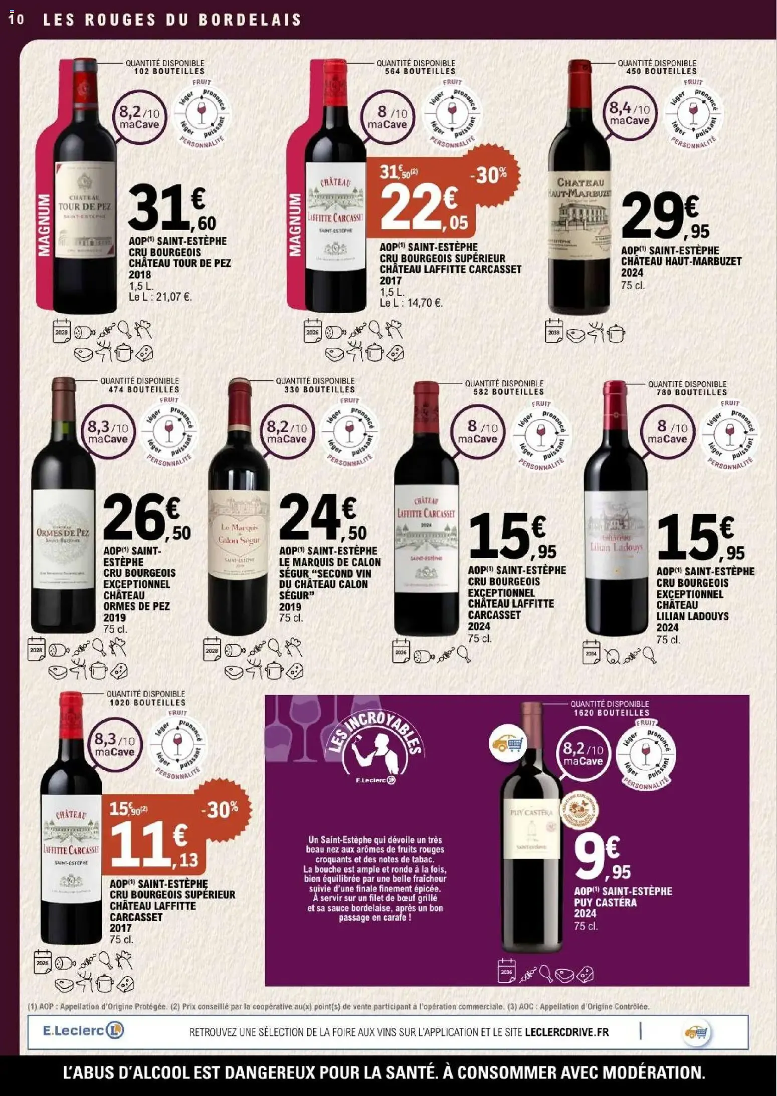 E.Leclerc La Foire aux Vins 2026 du 29 septembre au 10 octobre 2026 - Catalogue page 10