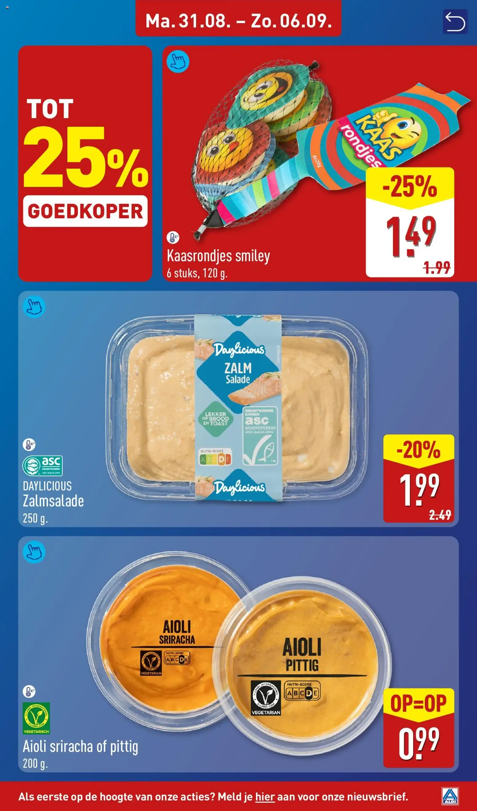 Aldi Fans van Voordeel van 31 augustus tot 6 september 2026 - Folder pagina 13