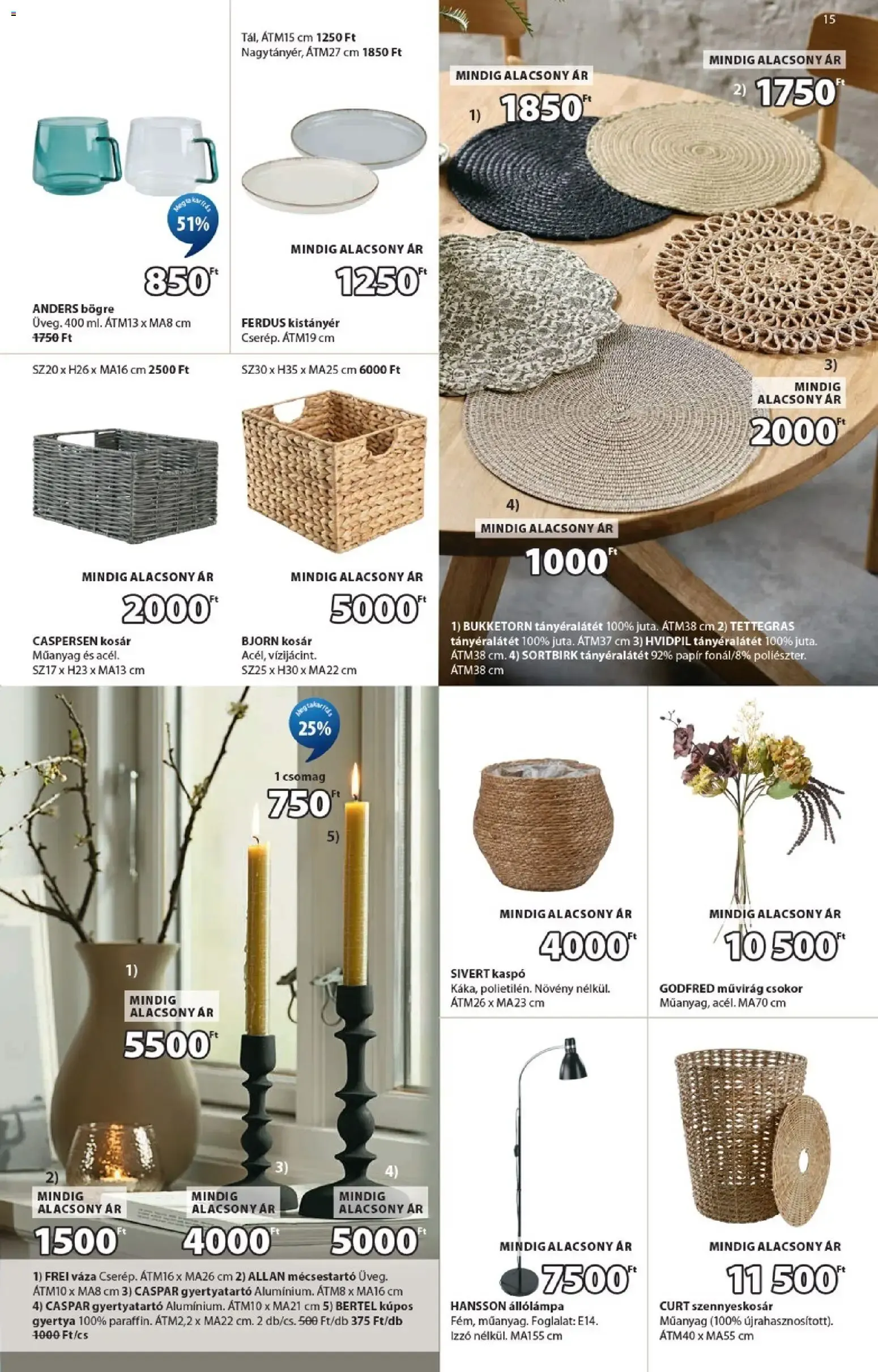 Katalógus JYSK akciós újság - 2026.06.10. -tól/töl > akció, lapozható szórólap 🛍️ június 10.-tól június 16.-ig 2026. - Oldal 15