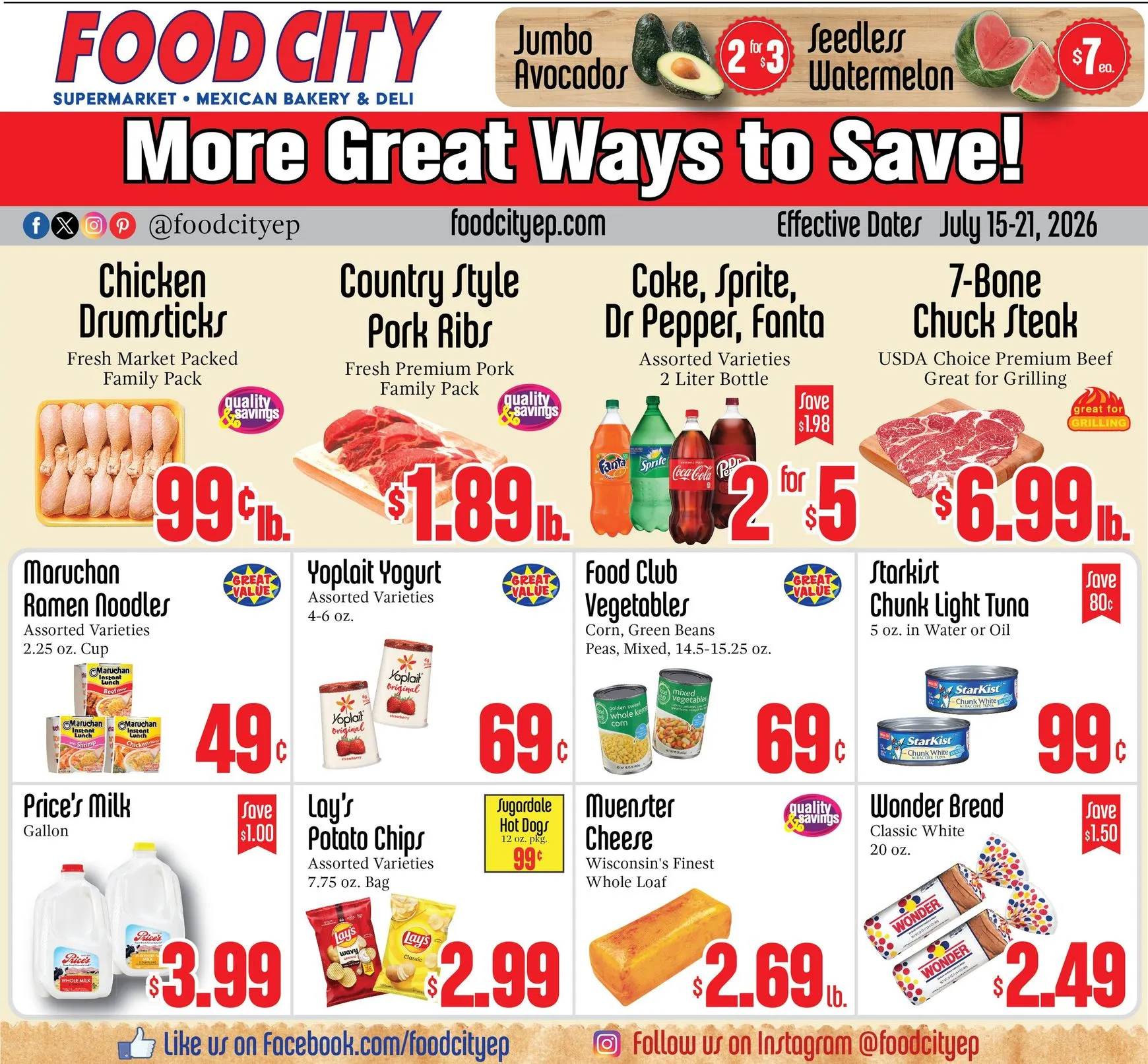 Food City: More Great Ways to Save!