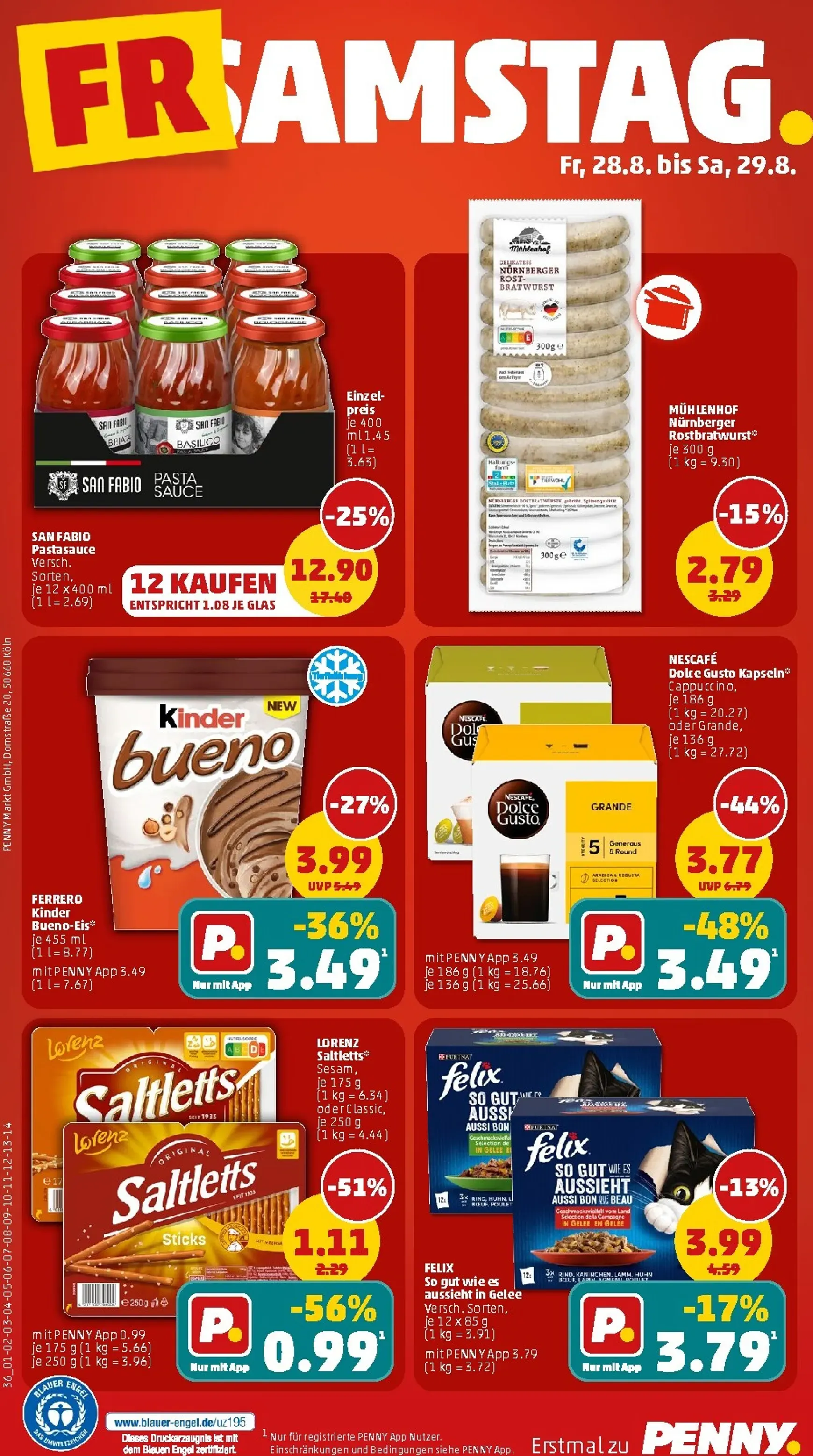 PENNY Prospekt nächste Woche – von Montag 24.08.2026 bis Samstag 29.08.2026 von 24. August bis 29. August 2026 - Prospekt seite 40