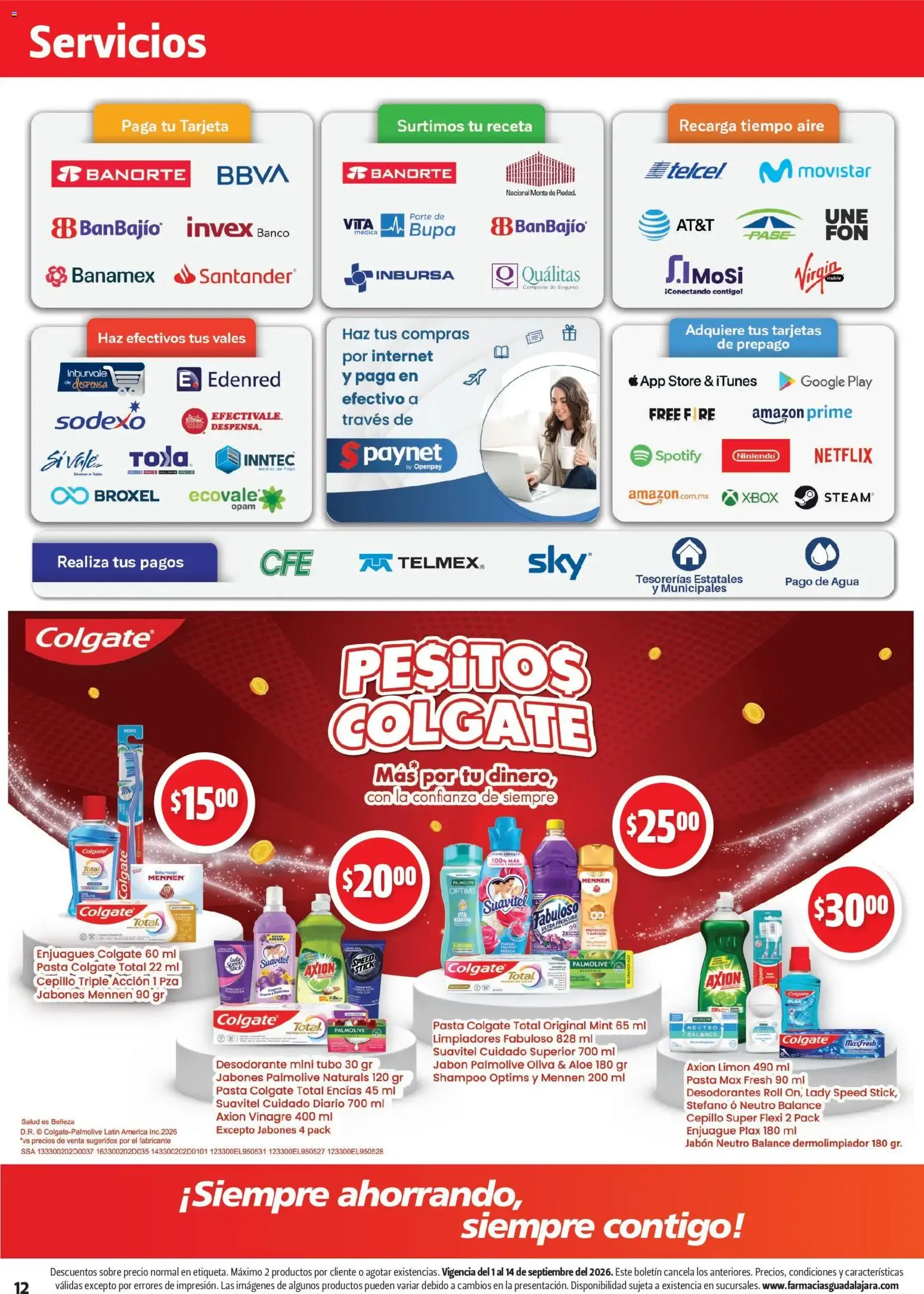 Catálogo de Farmacia Guadalajara catálogo (01/09/2026 - 14/09/2026) - catálogo en línea 1 de septiembre al 14 de septiembre 2026 - Pagina 12