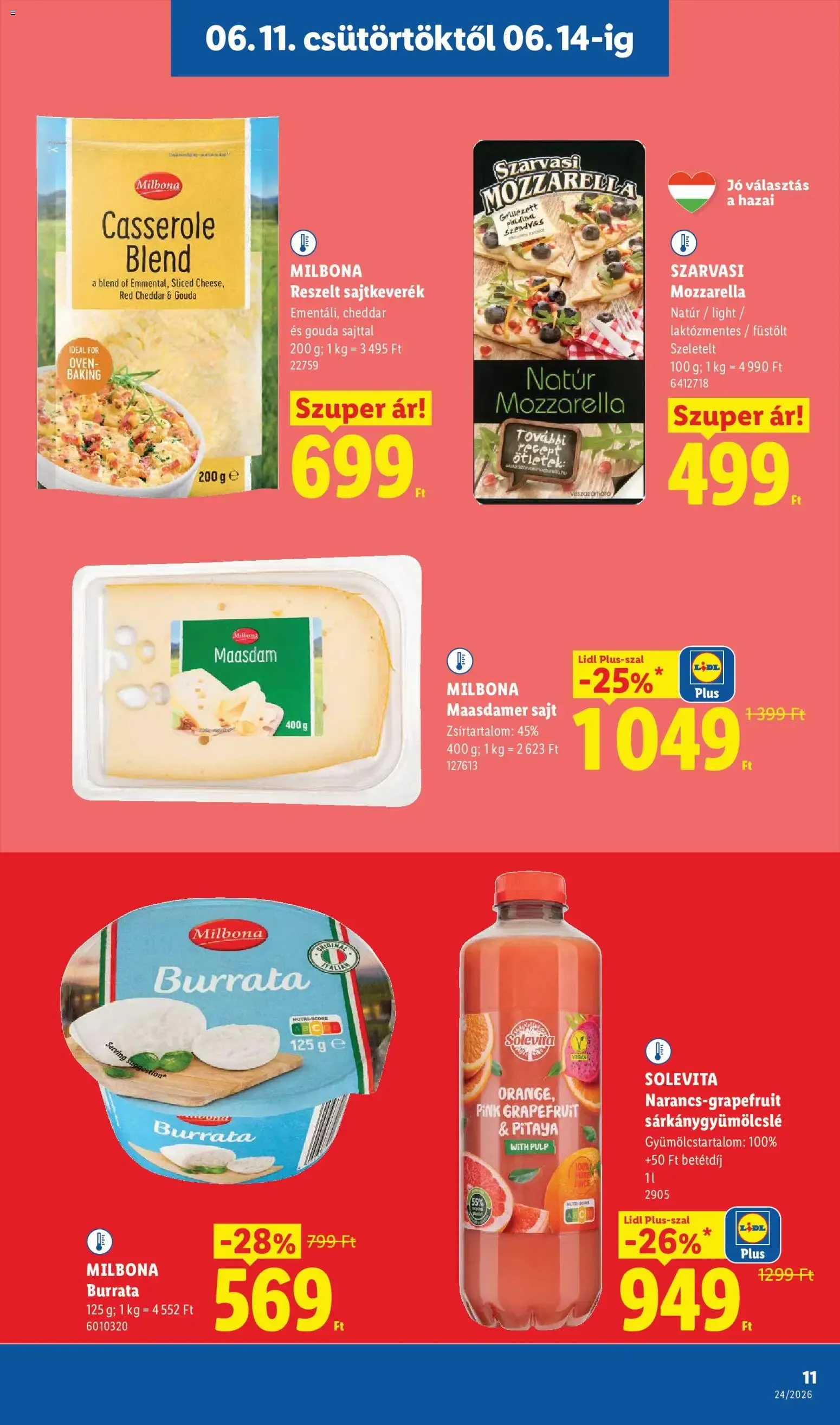 Katalógus Lidl akciós újság - 2026.06.11. -tól/töl > akció, lapozható szórólap 🛍️ június 11.-tól június 17.-ig 2026. - Oldal 11