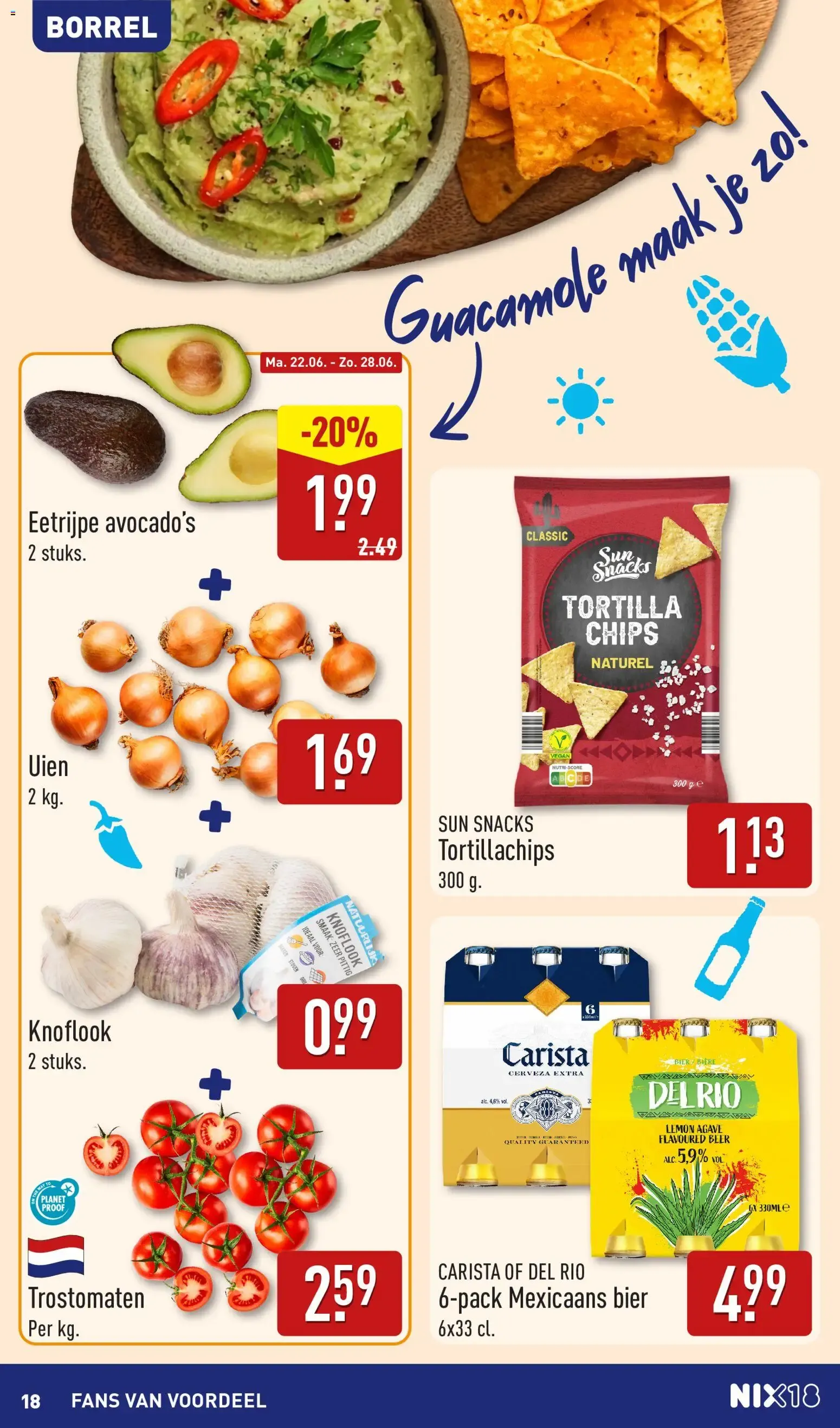 Aldi: Zo Goedkoop Dat Gaan We Vieren! van 22 juni tot 28 juni 2026 - Folder pagina 18