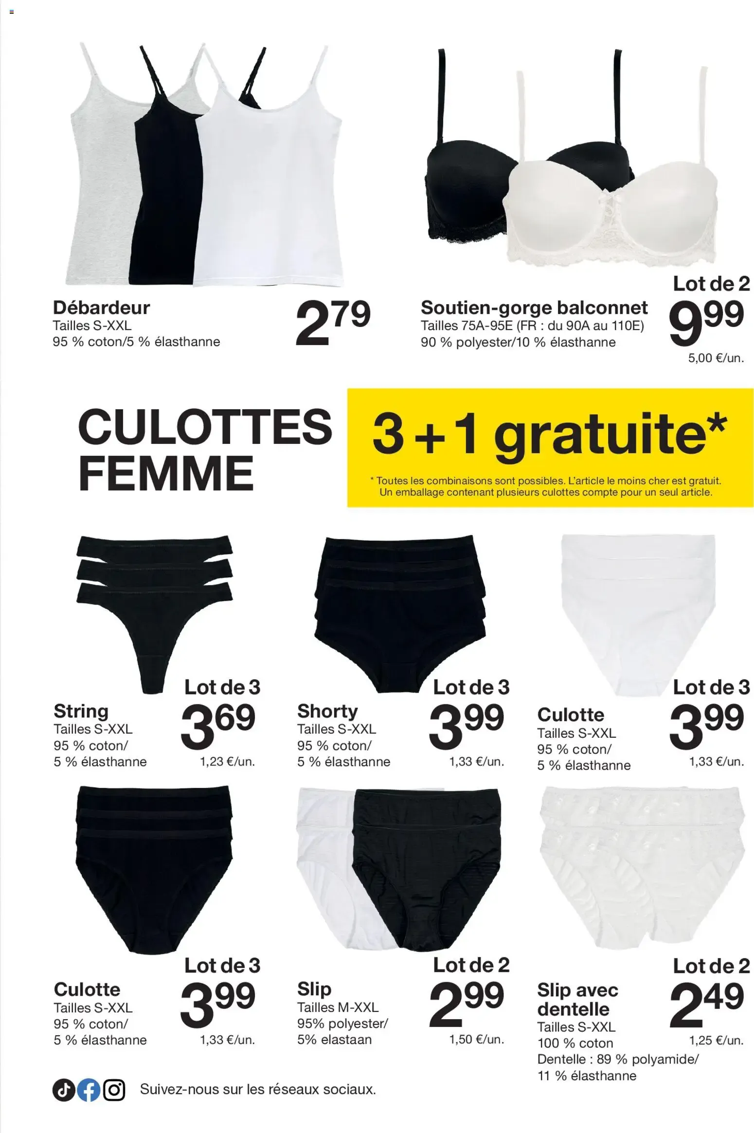 Zeeman - Promoción Ropa Interior Femenina du 13 juin au 26 juin 2026 - Catalogue page 11