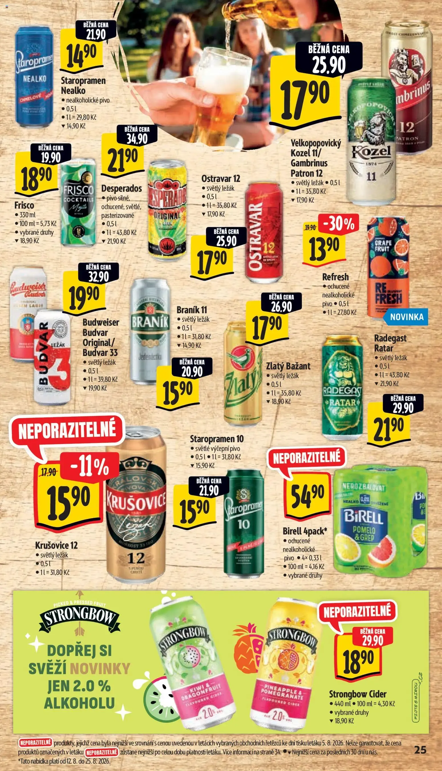 Albert leták - Hypermarket - Strakonice od 12.08.2026 - Akční leták - 12. srpna 18. srpna 2026 - Page 35