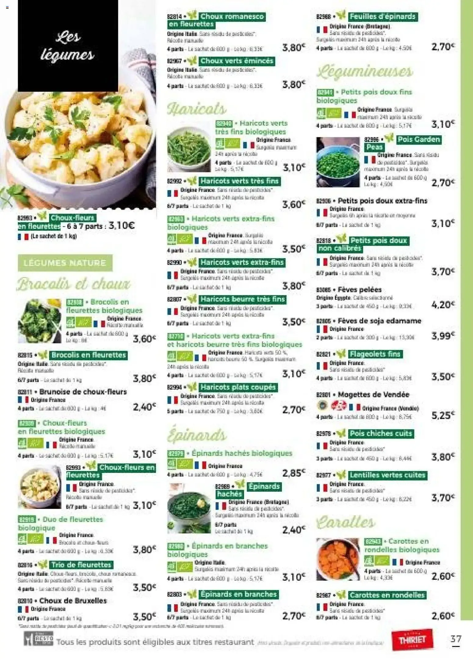 Thiriet - Catalogue automne à partir du 30/09/2026 - promo en ligne du 30 septembre au 31 décembre 2026 - Catalogue page 37