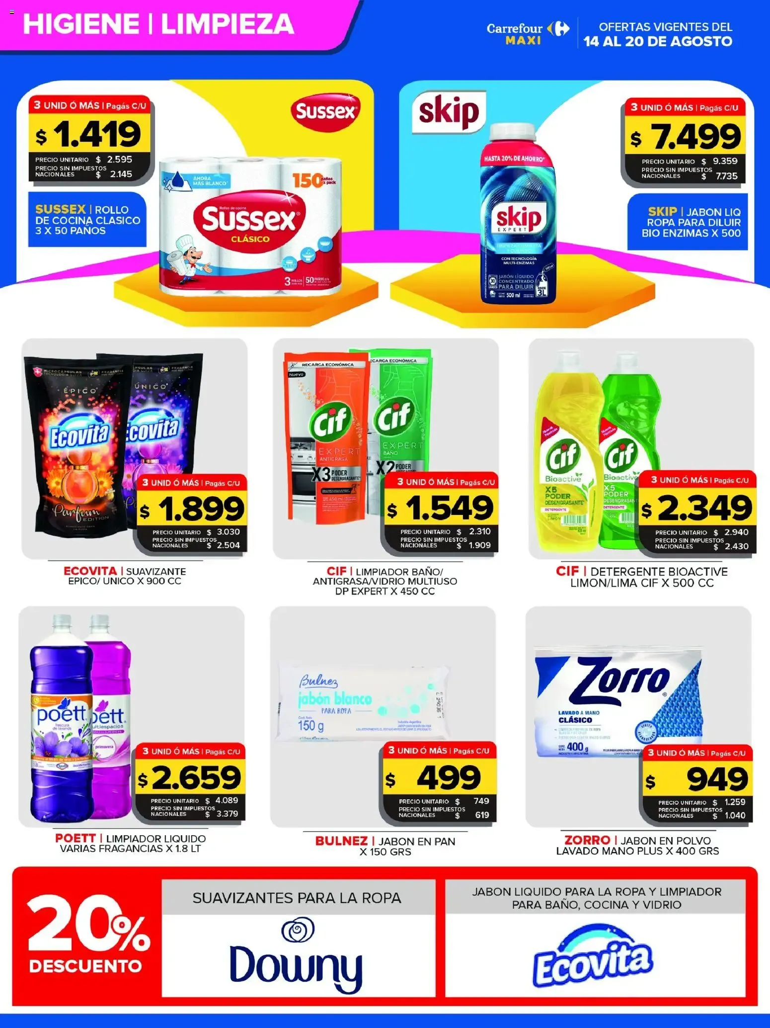 Ofertas de Carrefour Maxi catálogo del 14/08/2026 - 20/08/2026 14 de agosto al 20 de agosto 2026 - Página 4 del catálogo