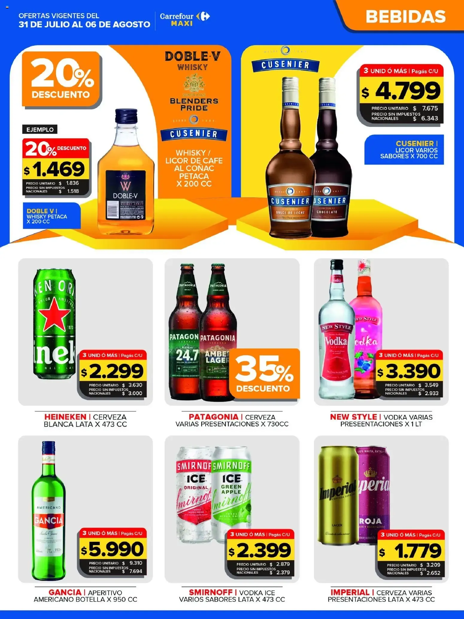 Ofertas de Carrefour Maxi catálogo del 31/07/2026 - 06/08/2026 31 de julio al 6 de agosto 2026 - Página 3 del catálogo