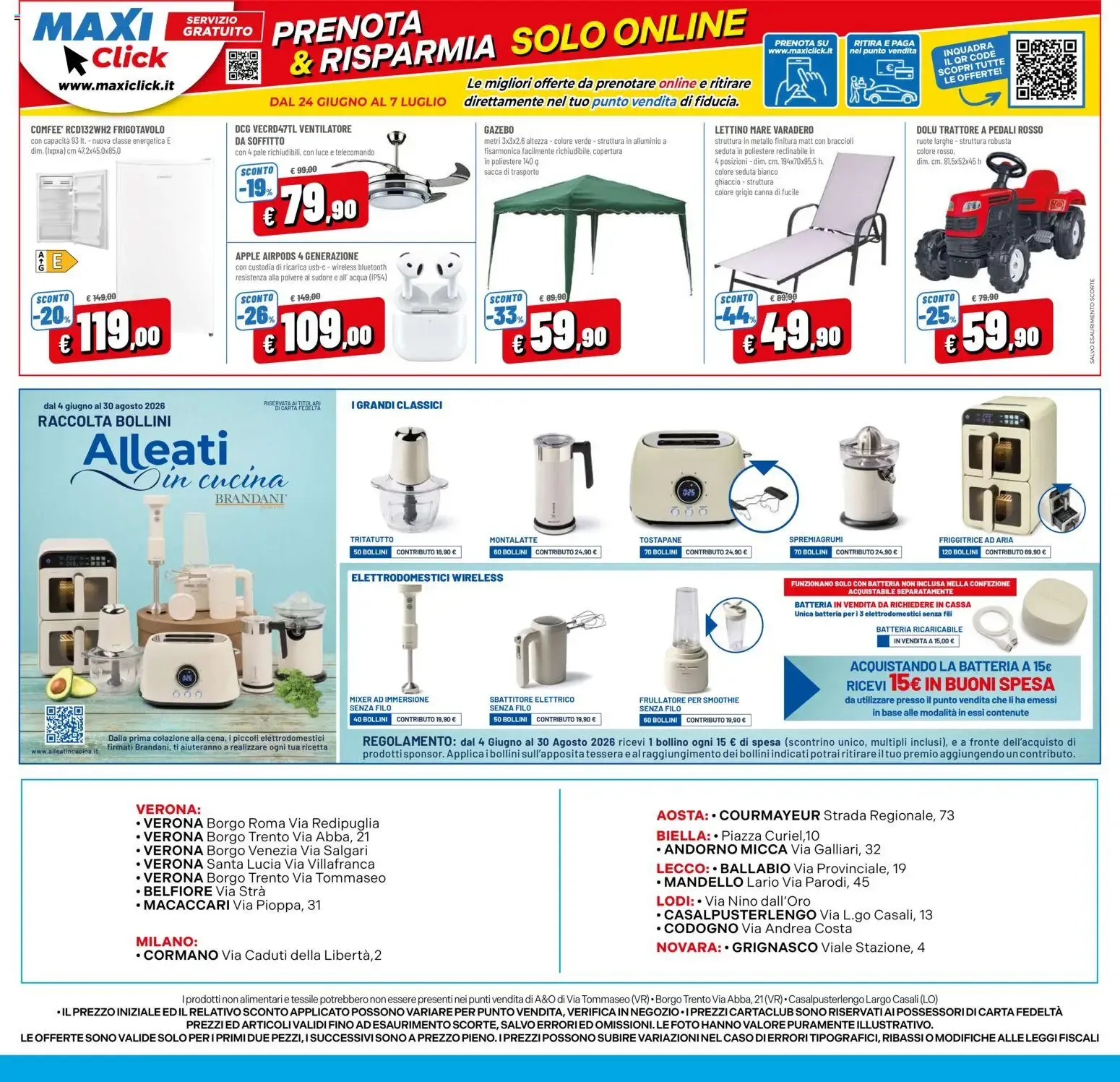 A&O volantino dal 24/06/2026 - online Offerte da 24 giugno a 7 luglio di 2026 - Pagina del volantino 16