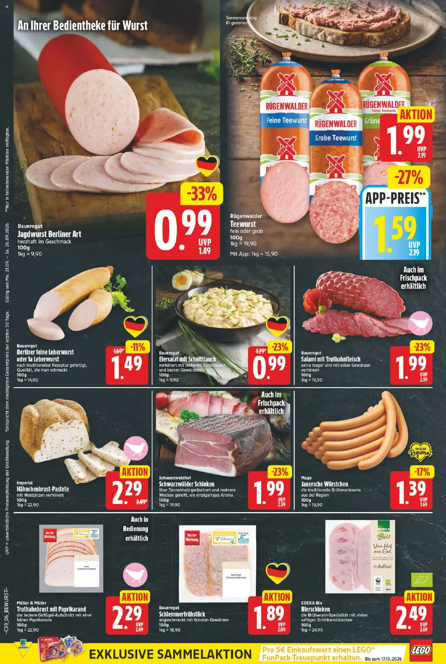 E center Prospekt (ab 21.09.2026) zum Blättern von 21. September bis 26. September 2026 - Prospekt seite 6
