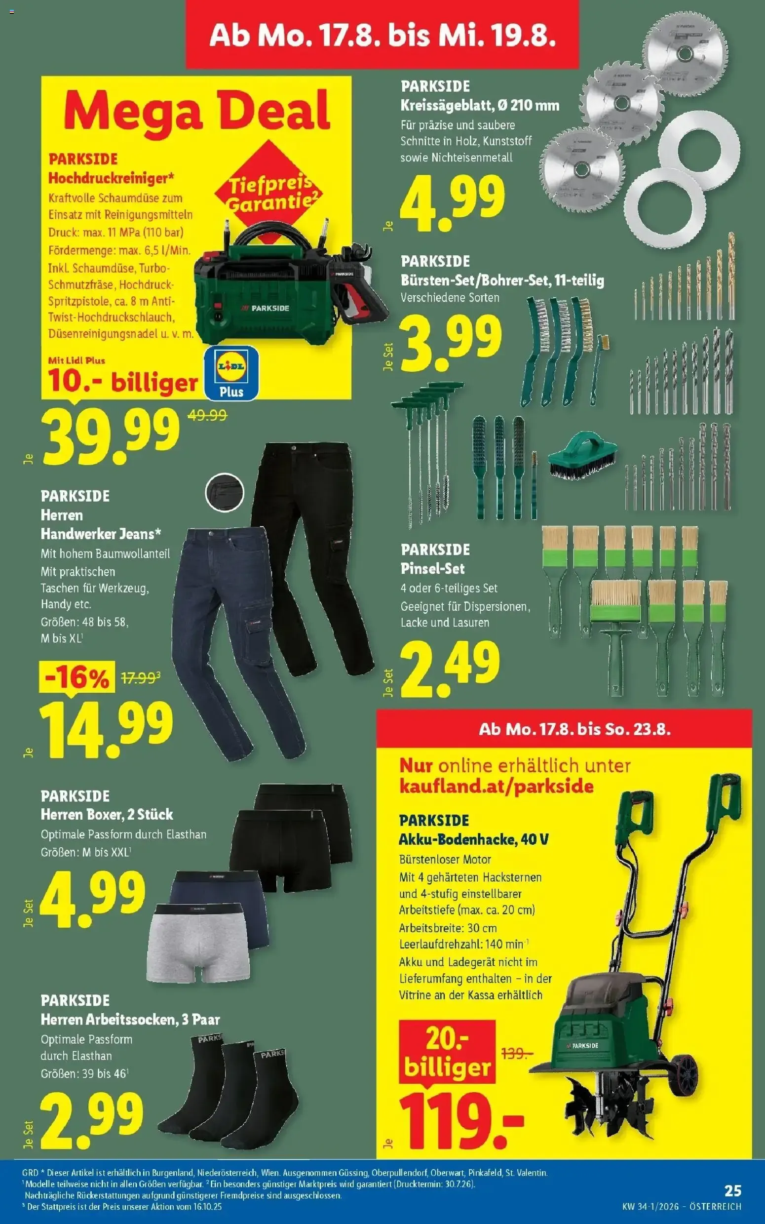 Lidl Plus Österreichs günstigste Preise von 13. August bis 14. August 2026 - Flugblätt seite  32