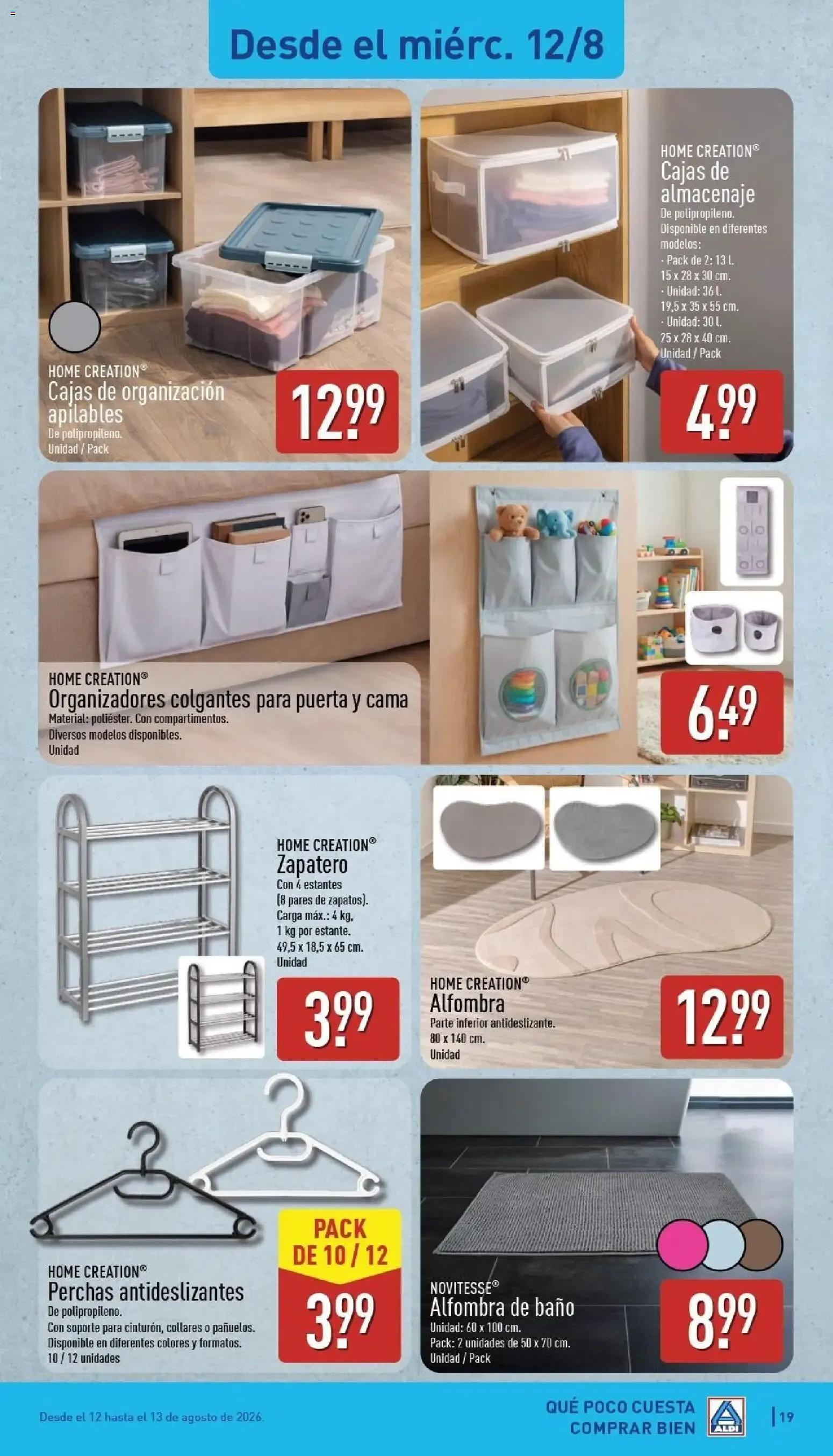 Catálogo de Aldi: Frescura a precios para tirarse a la piscina. 10 de agosto al 16 de agosto 2026 - Página 19