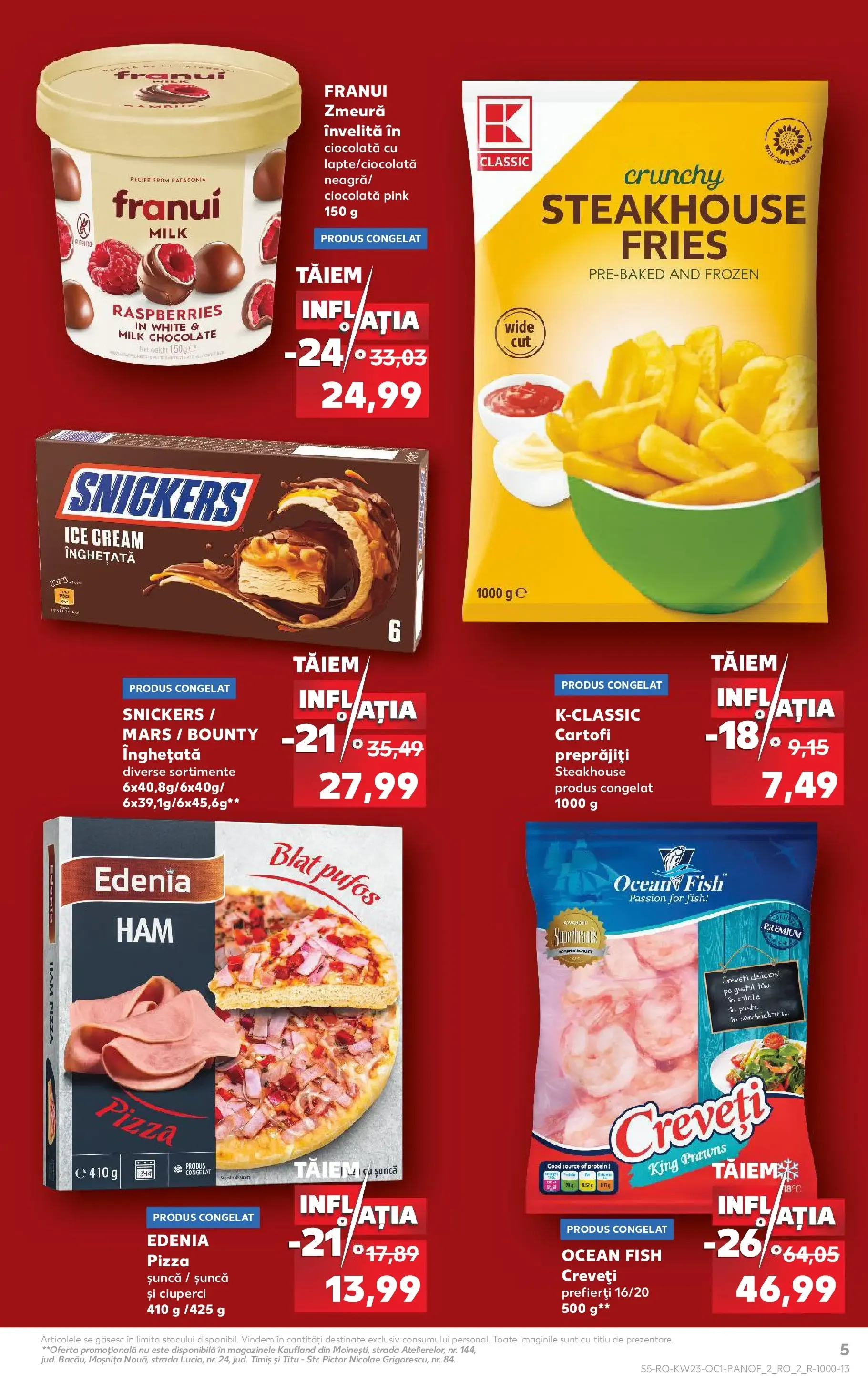 Catalog Kaufland Catalog Tăiem inflația 03.06.2026 - Revista si Oferta de la 3 iunie până la 30 iunie 2026 - Revista Pagina 5
