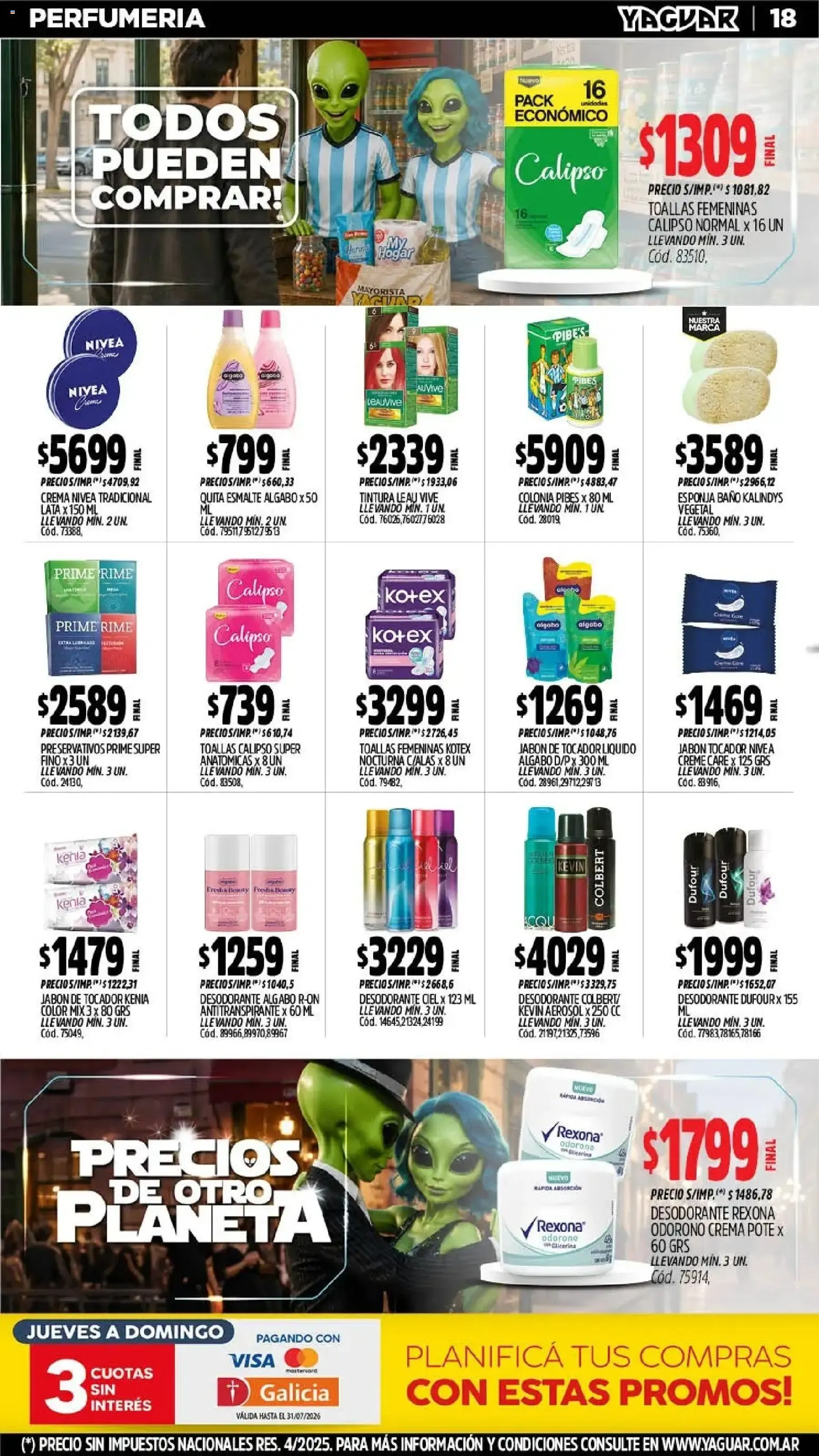 Ofertas de Yaguar - Oferta Semanal Parque Chacabuco del 06/07/2026 - 12/07/2026 6 de julio al 12 de julio 2026 - Página 19 del catálogo