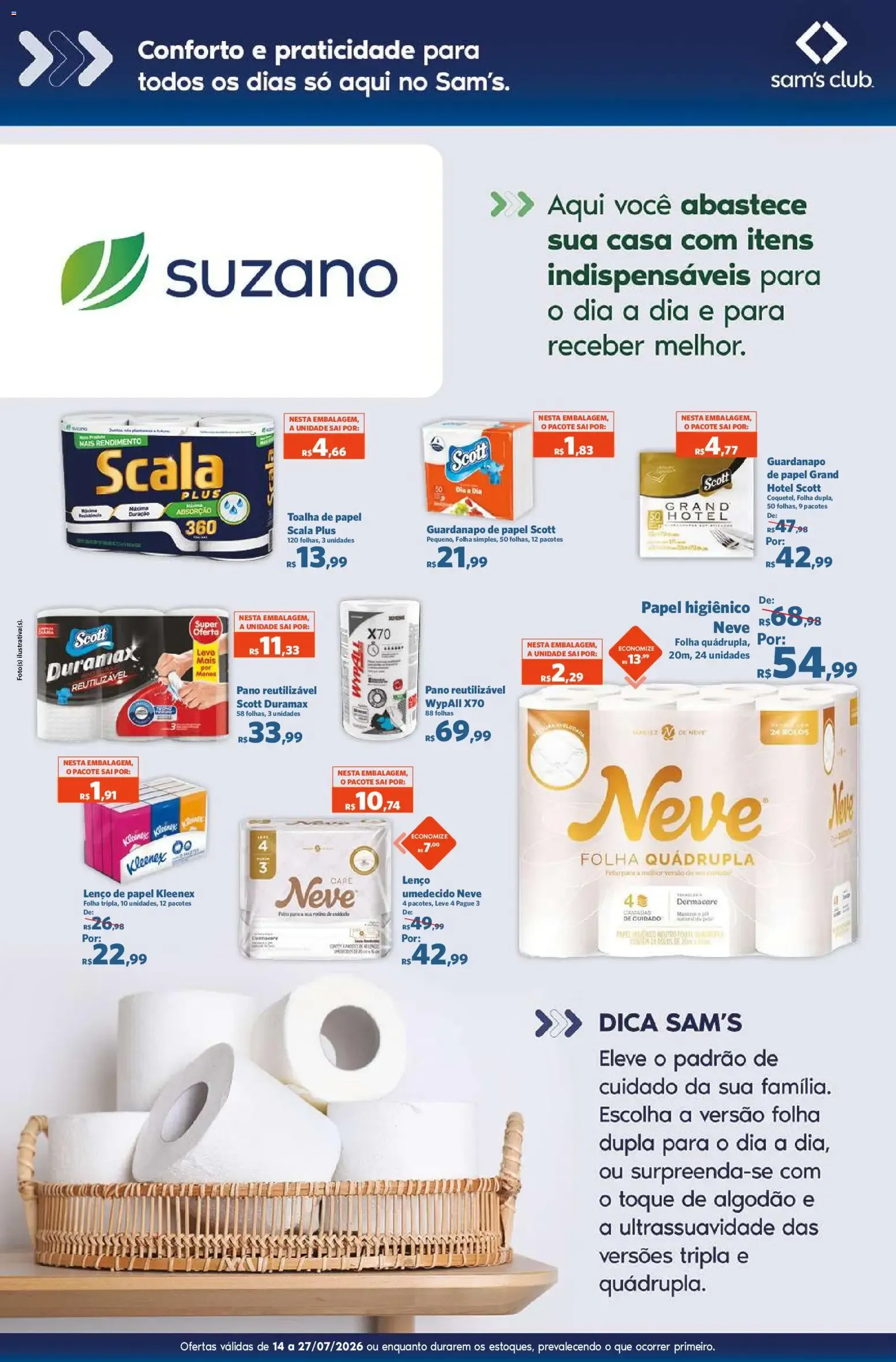 Encarte de Sam's Club ofertas Casa Limpa de 14/07/2026 | Promoções Online 14 de julho até 27 de julho 2026 - Pagina 10