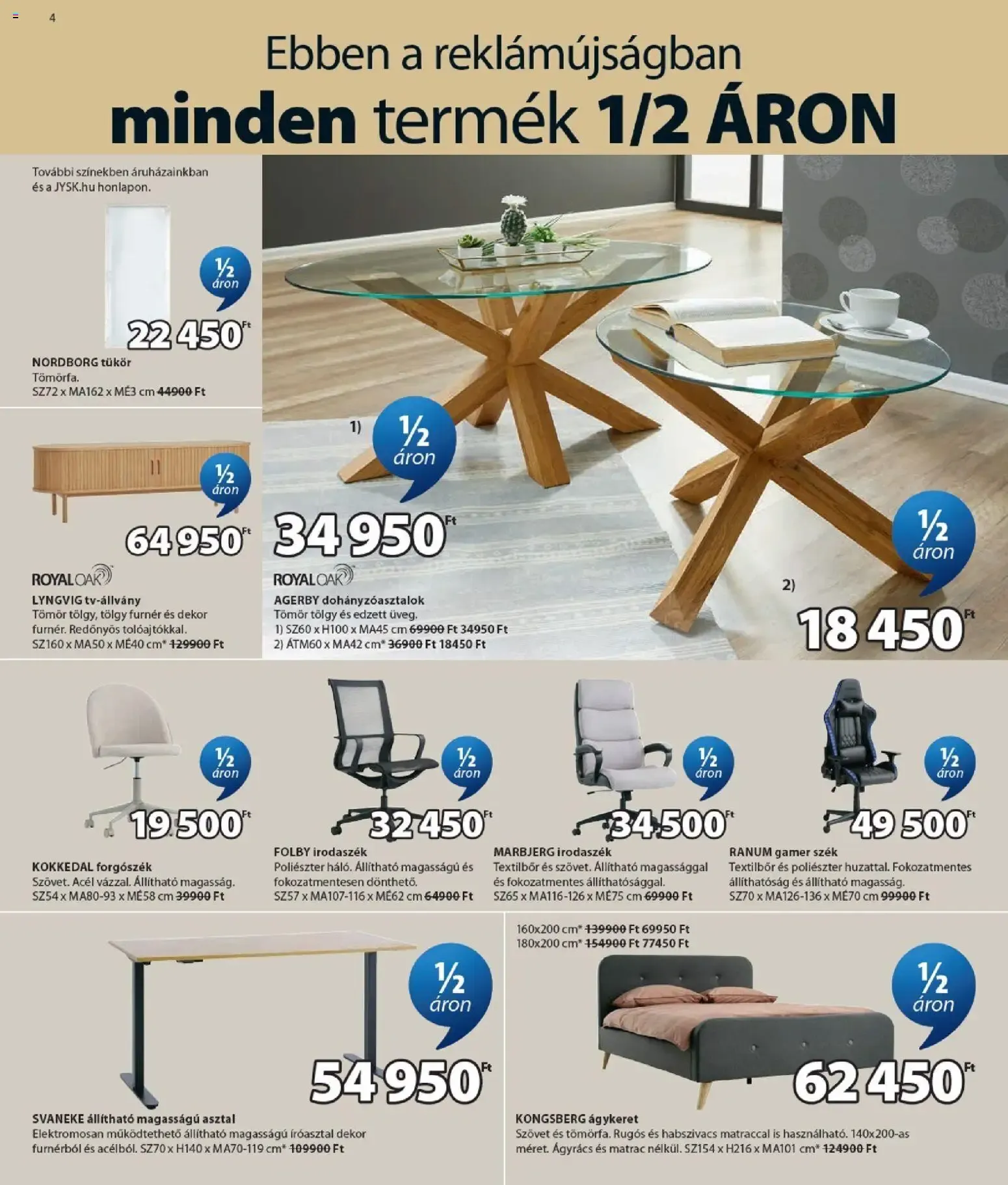 Katalógus JYSK: Todos los productos a 1/2 precio július 15.-tól július 28.-ig 2026. - Oldal 4