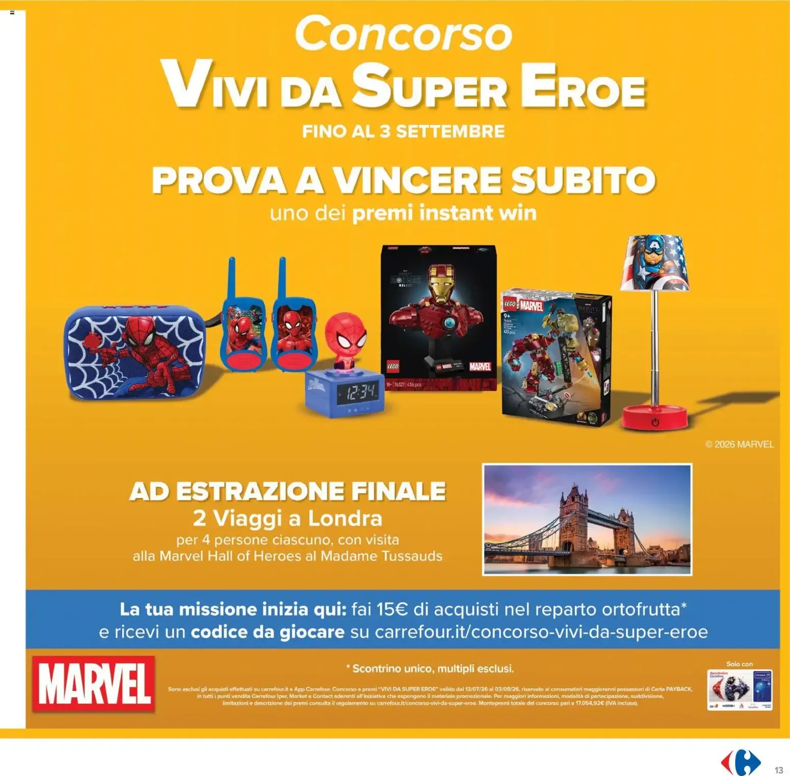 Carrefour Iper: Prezzi Bollenti da 6 agosto a 19 agosto di 2026 - Pagina del volantino 13