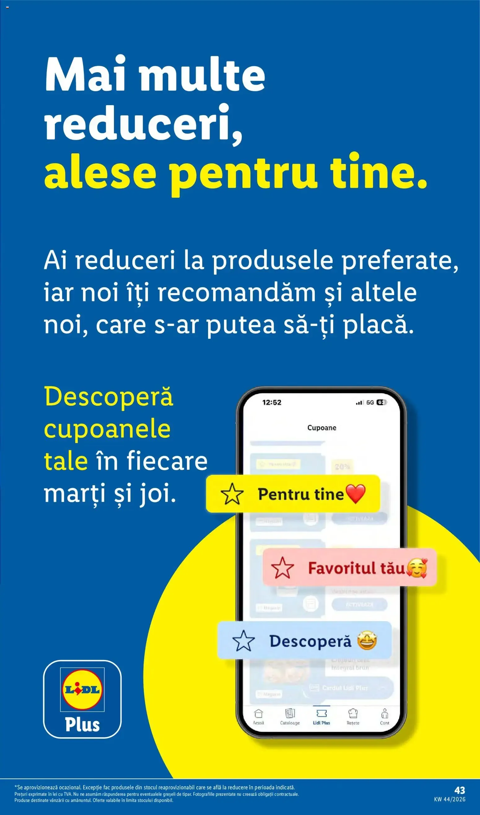 Catalog Catalog LIDL 26.10.2026 - Oferta și Revista online de la 26 octombrie până la 1 noiembrie 2026 - Revista Pagina 43