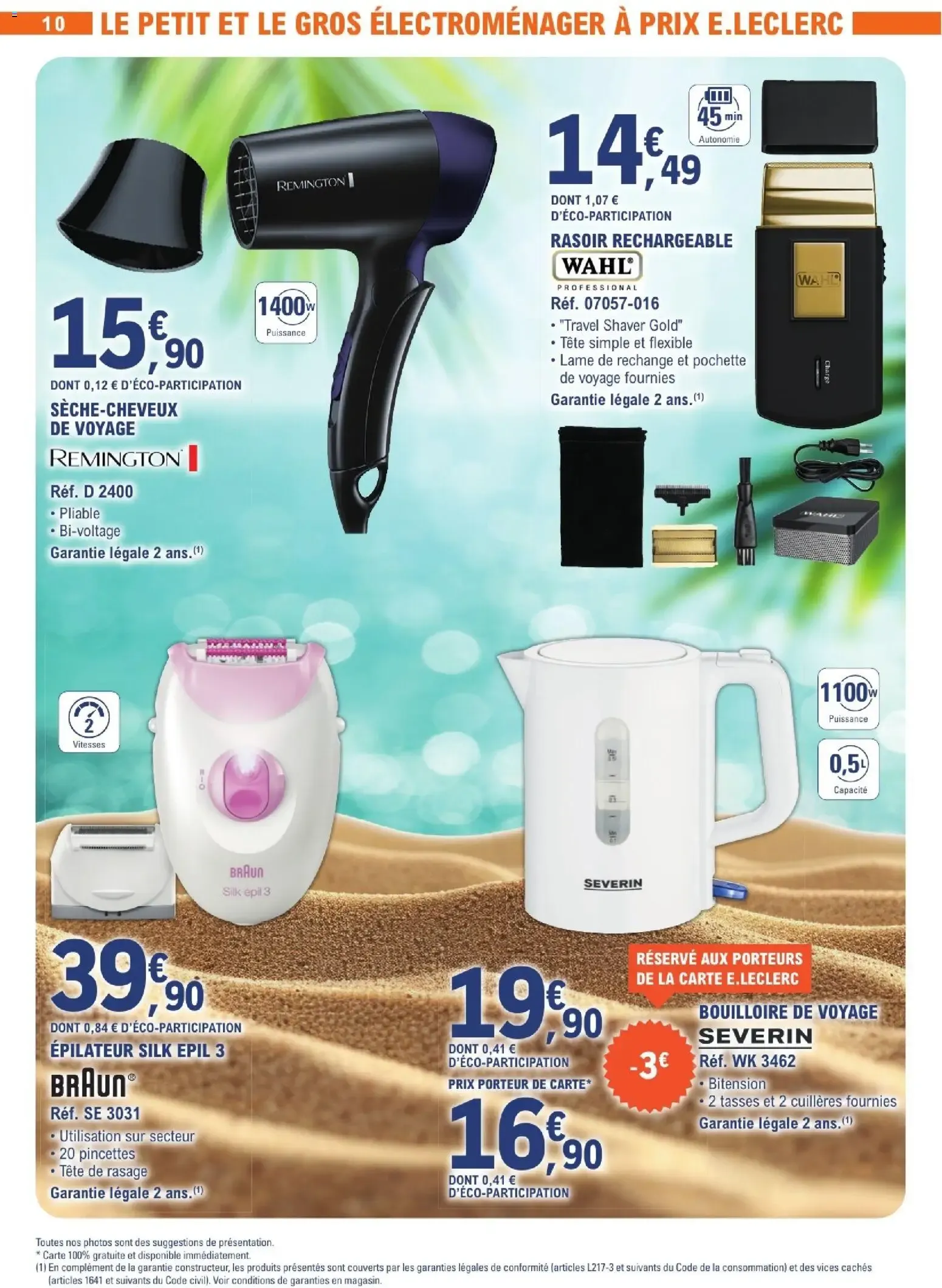 POUR DES VACANCES 100% ÉQUIPÉES du 16 juin au 27 juin 2026 - Catalogue page 10