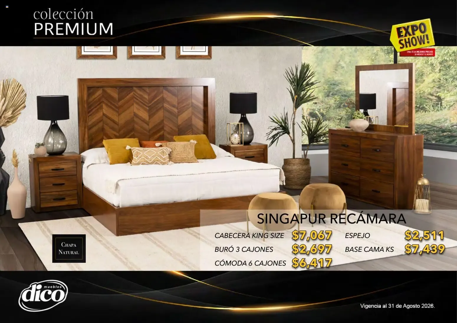 Catálogo de Muebles Dico Catálogo: Colección Premium y Expo Show! 1 de agosto al 31 de agosto 2026 - Pagina 37