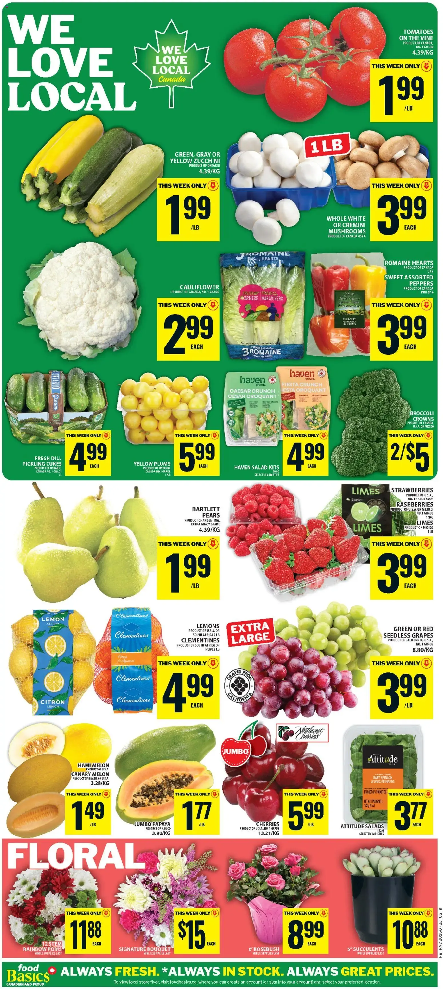 Food Basics weekly flyer / circulaire from Jul 23, 2026 > weekly specials & deals from July 23 to July 29 2026 - flyer page 8