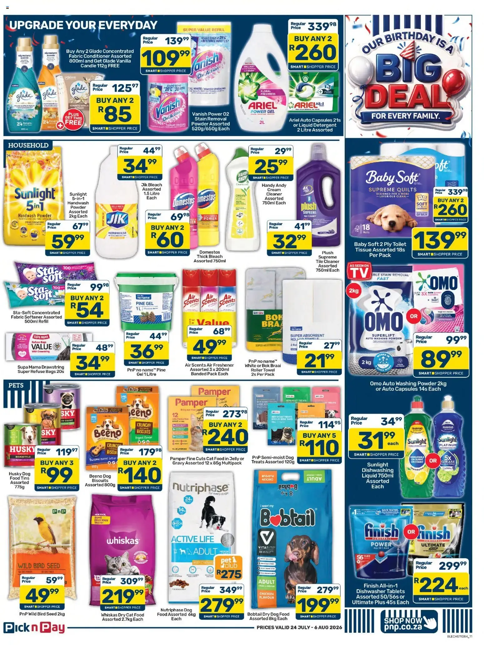Pick n Pay - Big Deal Birthday Specials from 24 July to 6 August 2026 - Catalogue Page 11