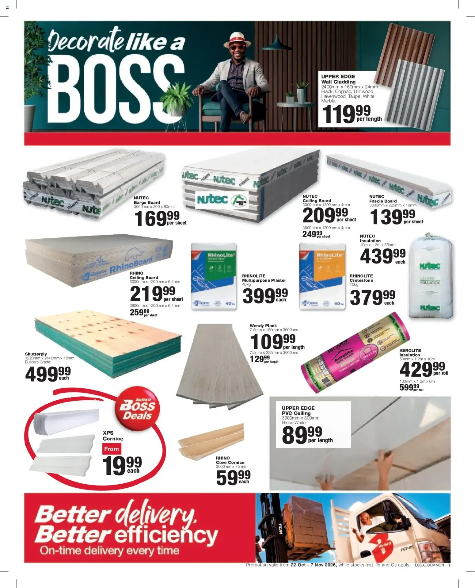 Build It Boss Deals: Rock up like a BOSS from 22 October to 7 November 2026 - Catalogue Page 7