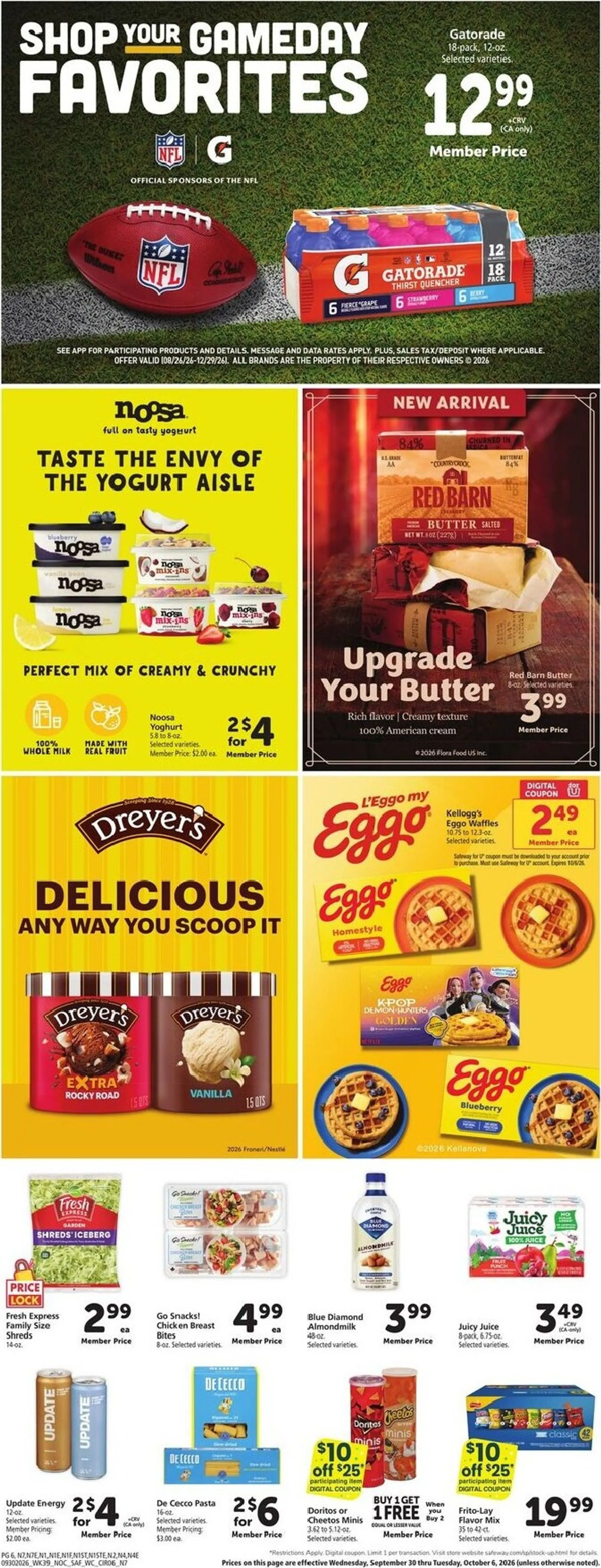 Weekly ad Safeway - Fuel-Up your Weekend! from September 30 to October 6 2026 - Page 6