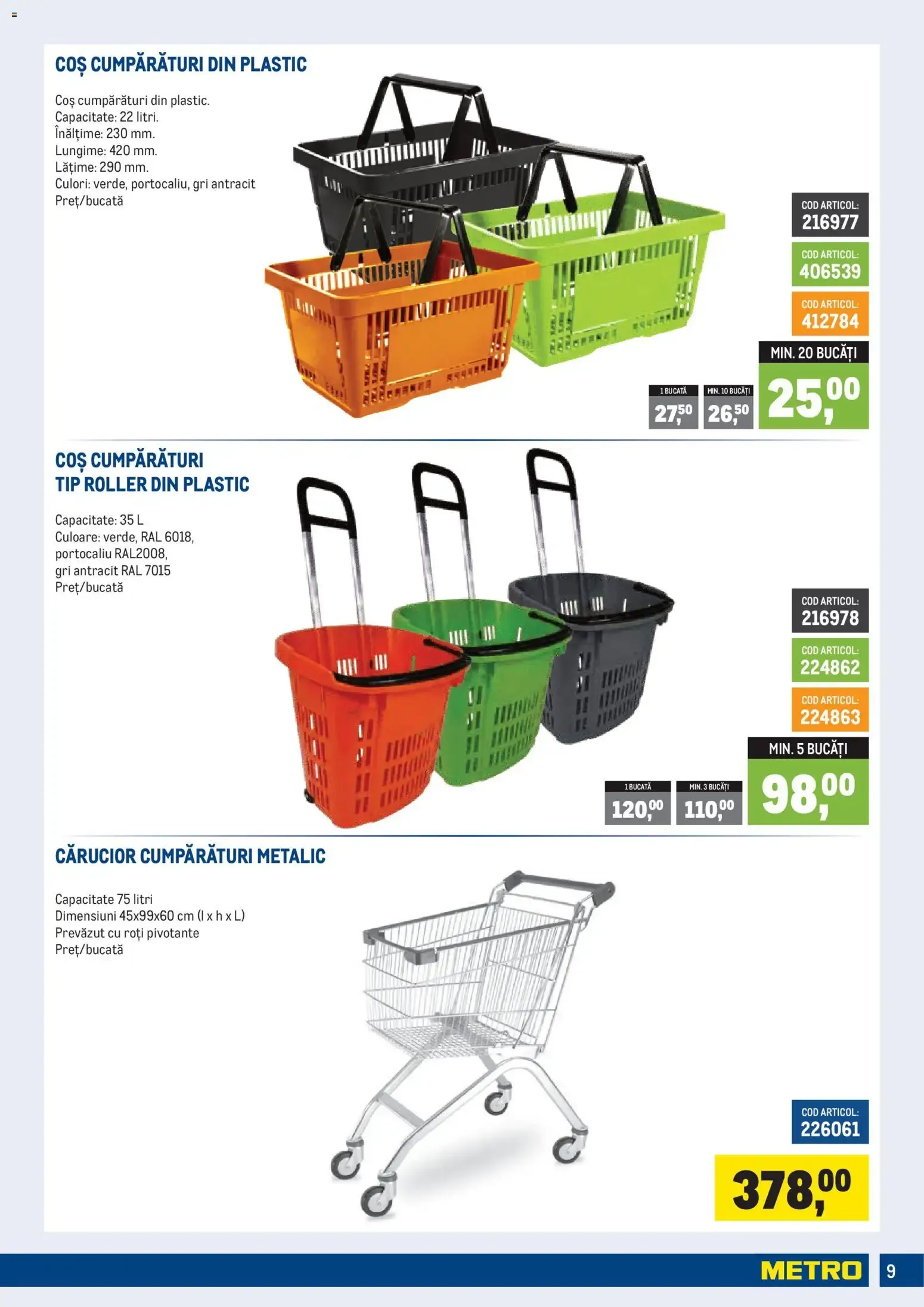 Catalog Metro Catalog Echipamente Pentru Revânzători - Oferta 01.07.2026 - 30.09.2026 de la 1 iulie până la 30 septembrie 2026 - Revista Pagina 9