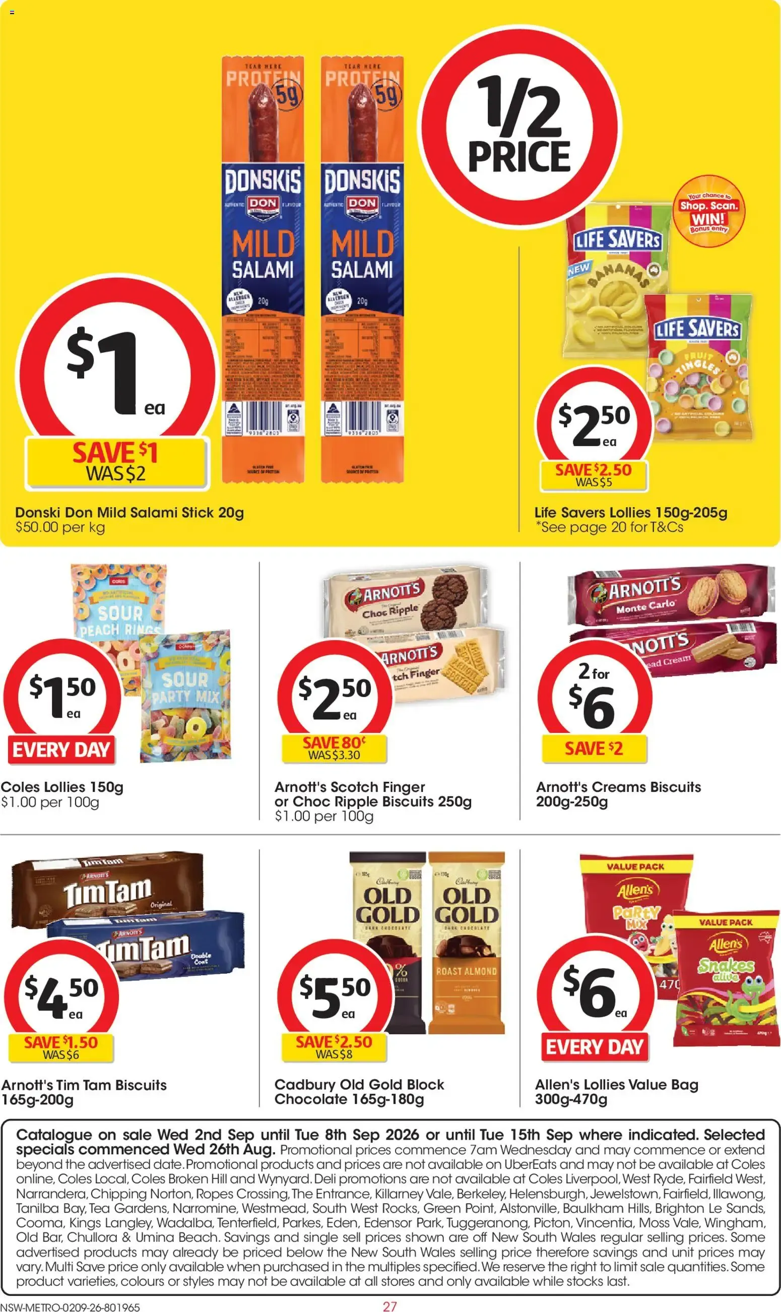 Coles: Celebrate Dad - Father's Day Catalogue - Catalogue valid from 2 September to 8 September 2026 - page 27