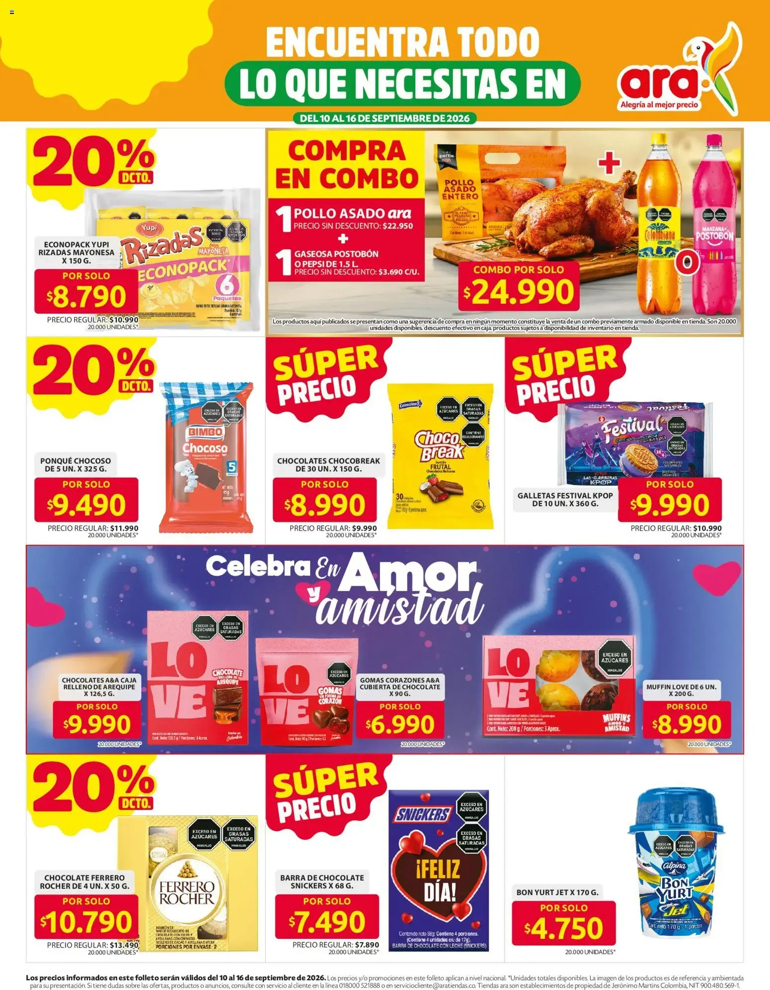 Catalogo de Ara catálogo los precios mas bajos desde el 10/09/2026 > Revistas Septiembre 10 de septiembre al 16 de septiembre 2026 - Pag 5