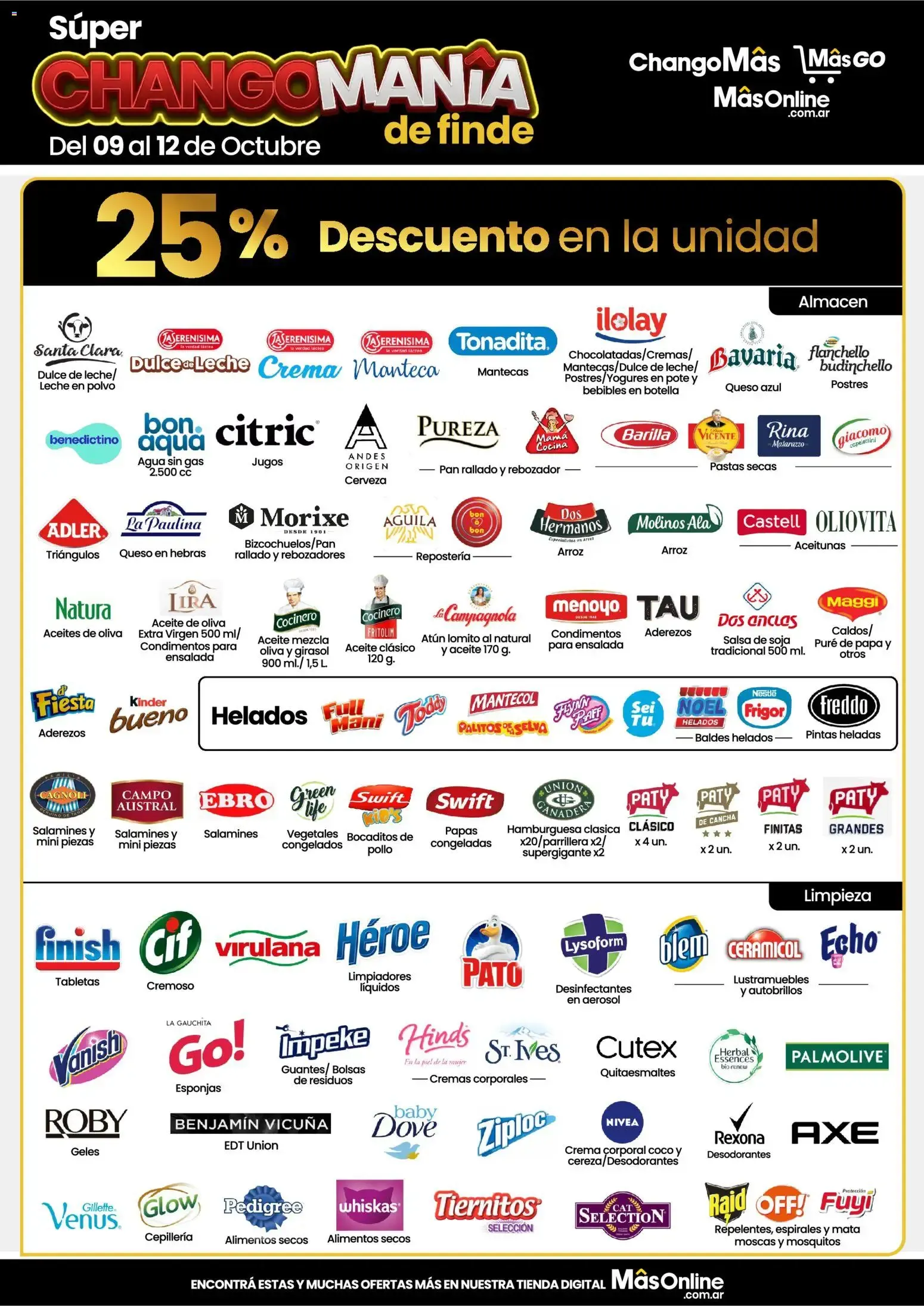 Ofertas de Changomas Changomania de finde || del 09/10/2026 - 12/10/2026 || Catálogo 9 de octubre al 12 de octubre 2026 - Página 4 del catálogo