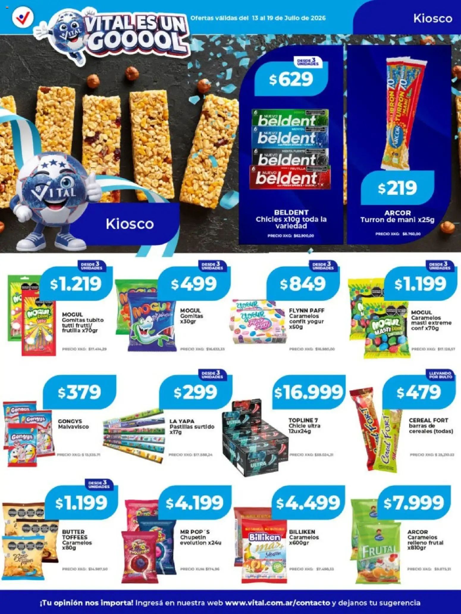Ofertas de Vital - Ofertas || del 13/07/2026 - 19/07/2026 || Catálogo 13 de julio al 19 de julio 2026 - Página 21 del catálogo