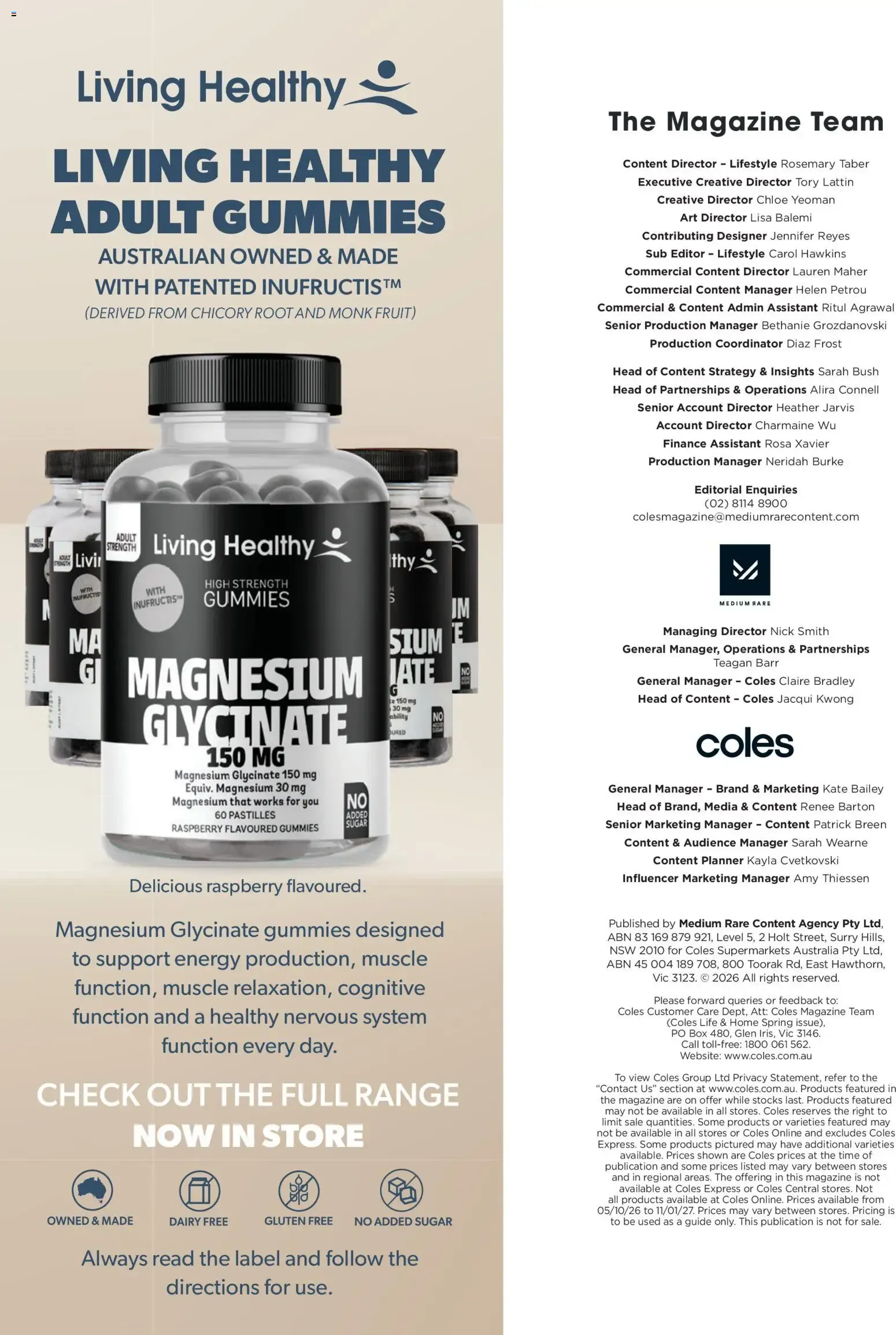 Coles Life & Home - Abbey Holmes - Catalogue valid from 5 October to 11 January 2027 - page 4
