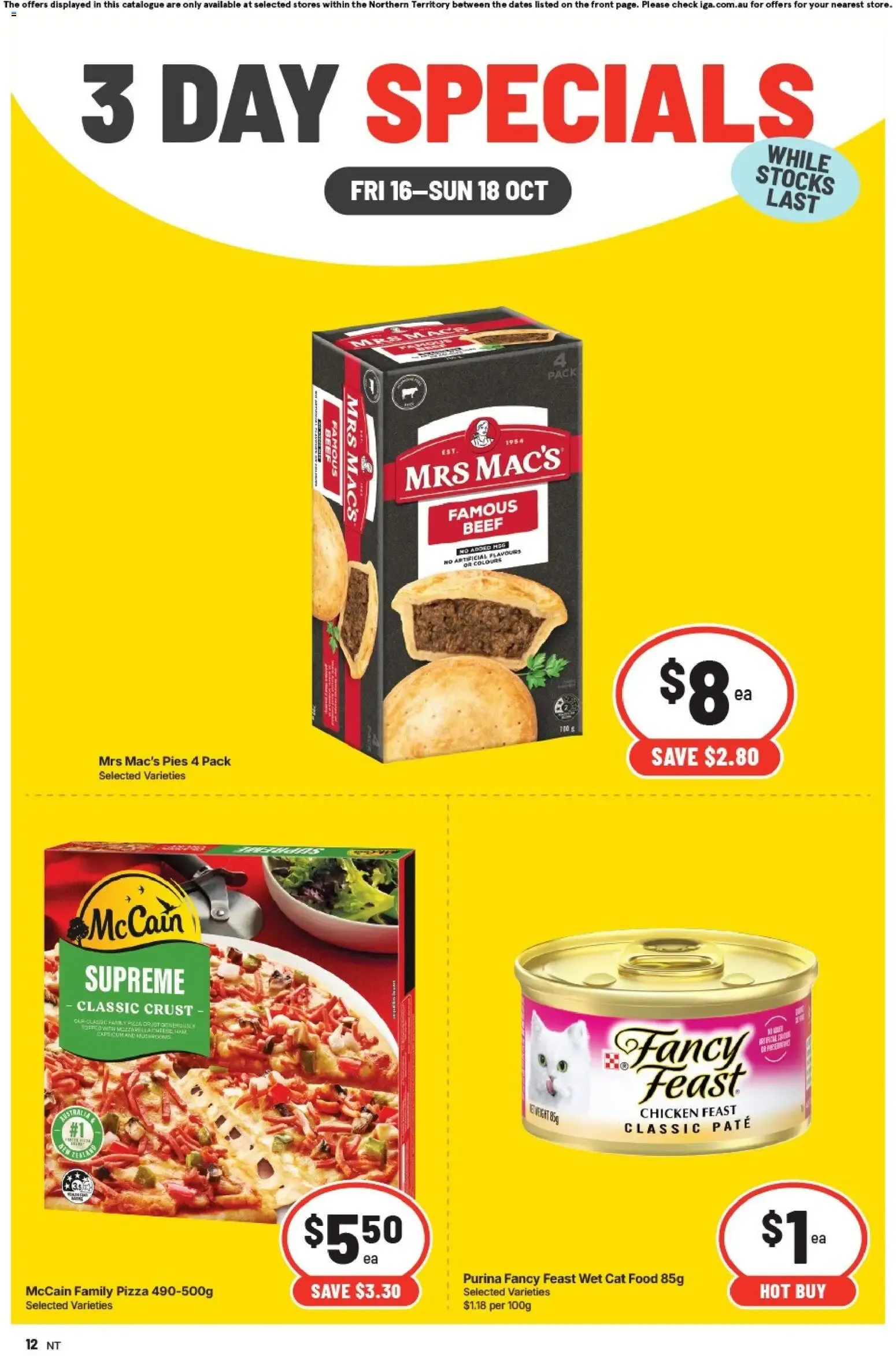 3 DAY SPECIALS - Catalogue valid from 16 October to 18 October 2026 - page 4