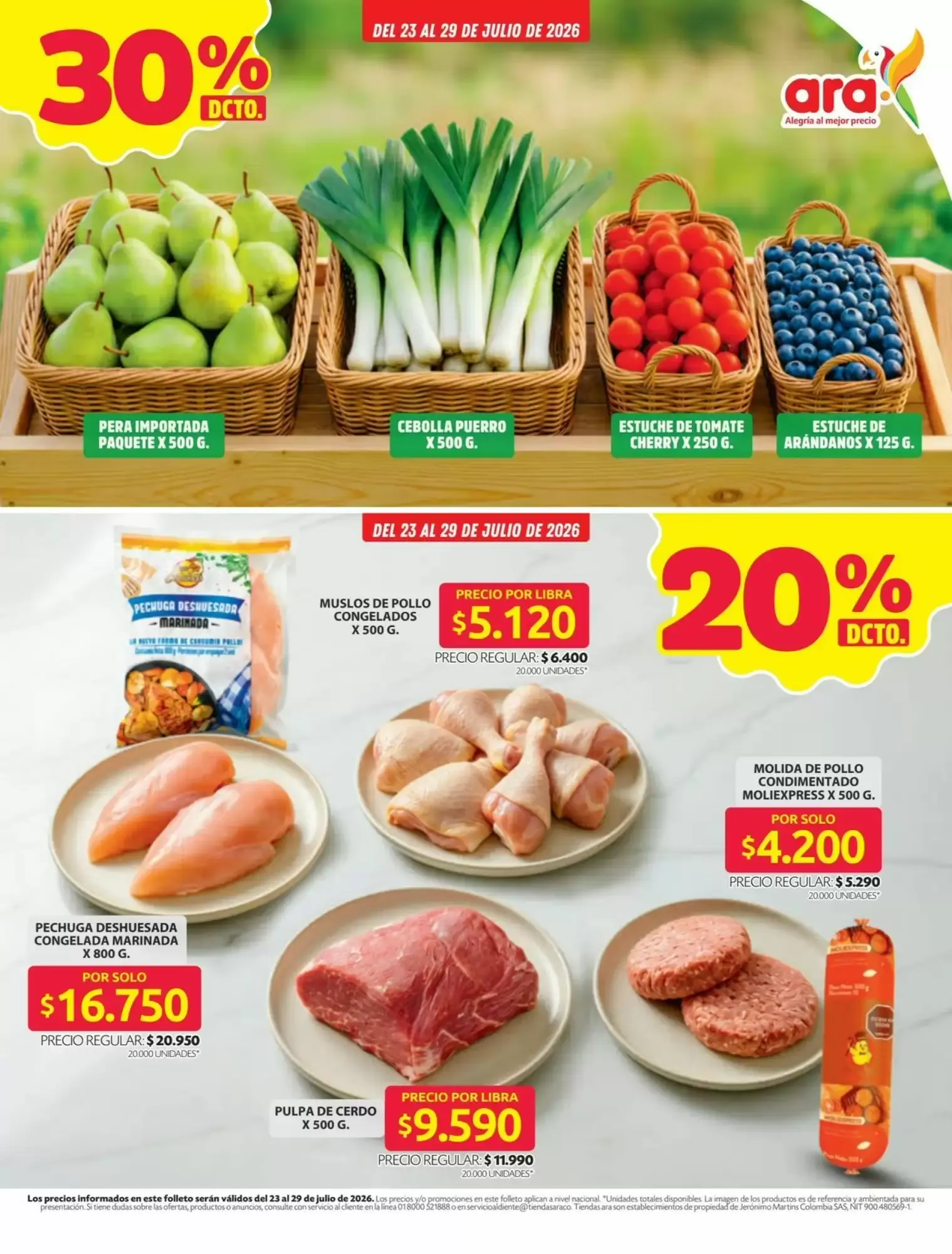 Catalogo de Los Precios Más Bajos - Tiendas Ara 23 de julio al 29 de julio 2026 - Pag 2