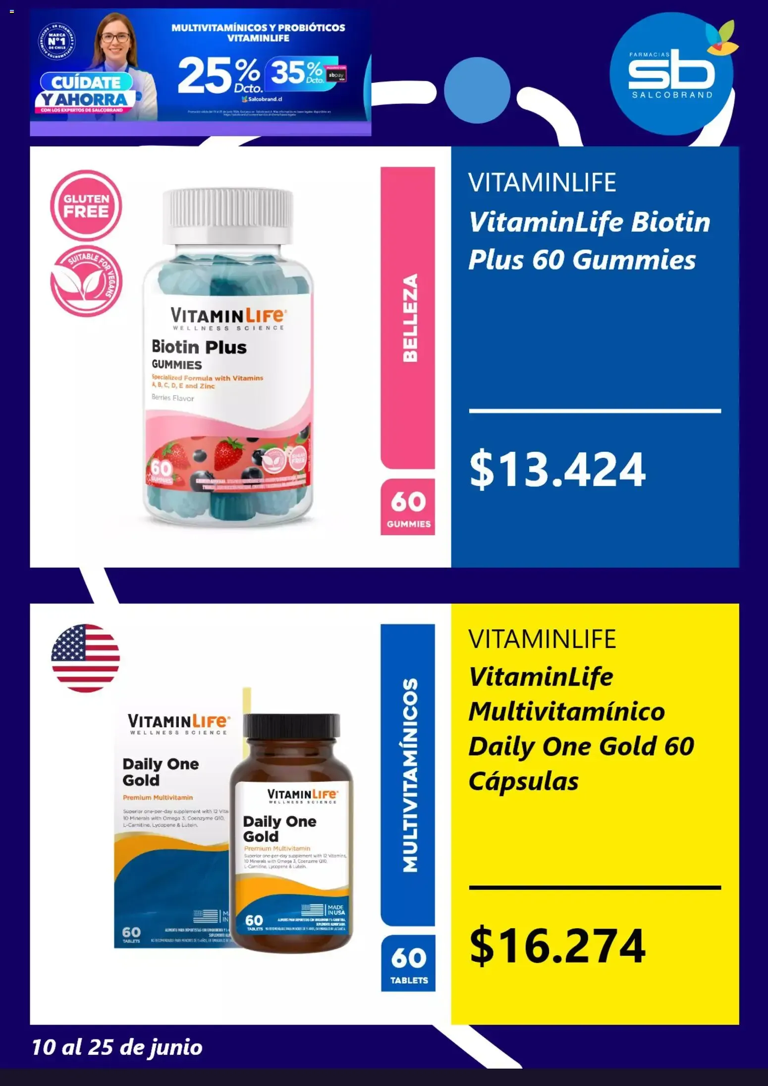 Catálogo de Cuídate y Ahorra - Multivitamínicos y Probióticos Vitaminlife con hasta 25% DCTO. 10 de junio al 25 de junio 2026 - Página 3