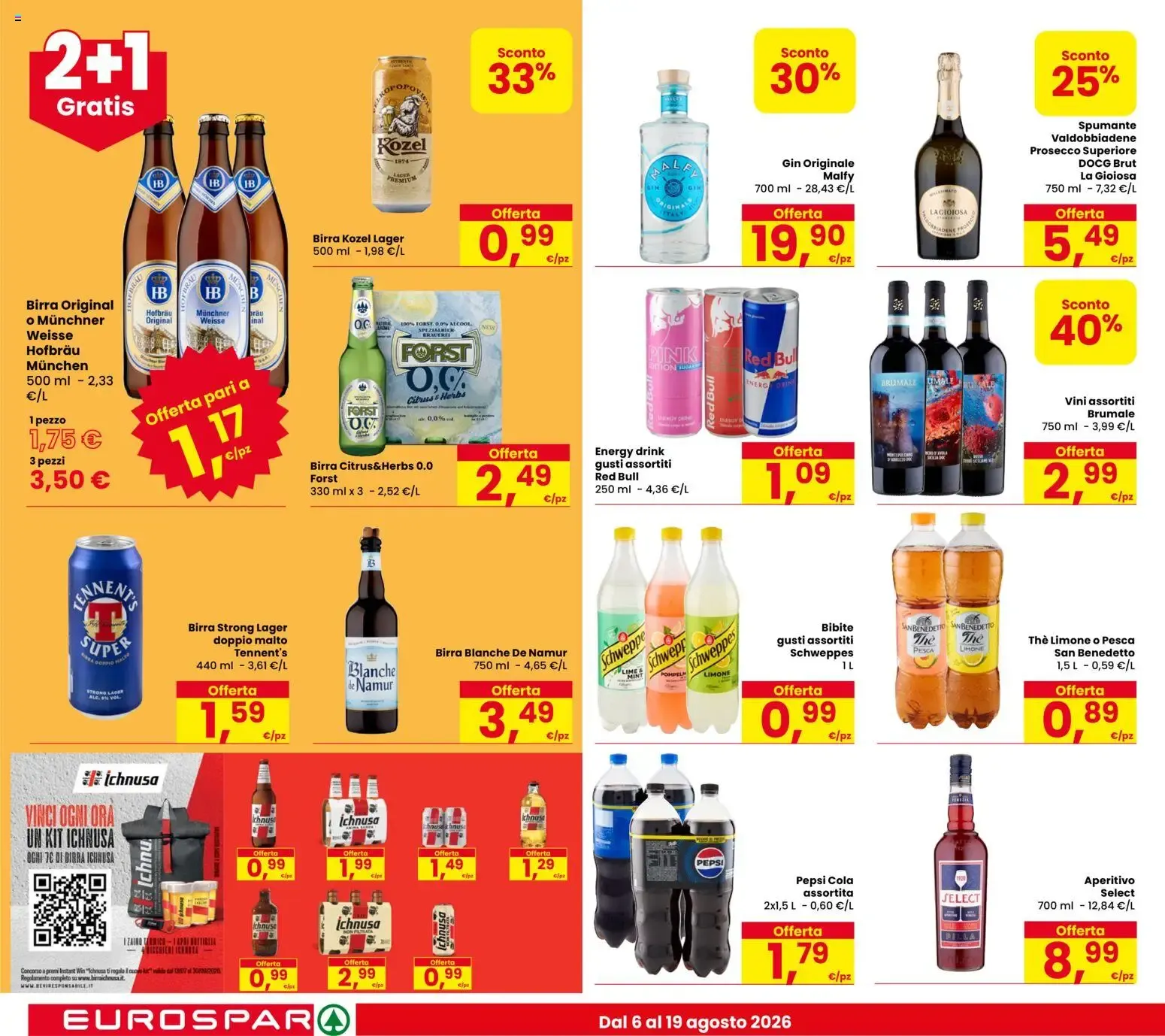 Nuovo Eurospar volantino dal 06/08/2026 > offerte anteprima 🛍️ da 6 agosto a 19 agosto di 2026 - Pagina del volantino 16