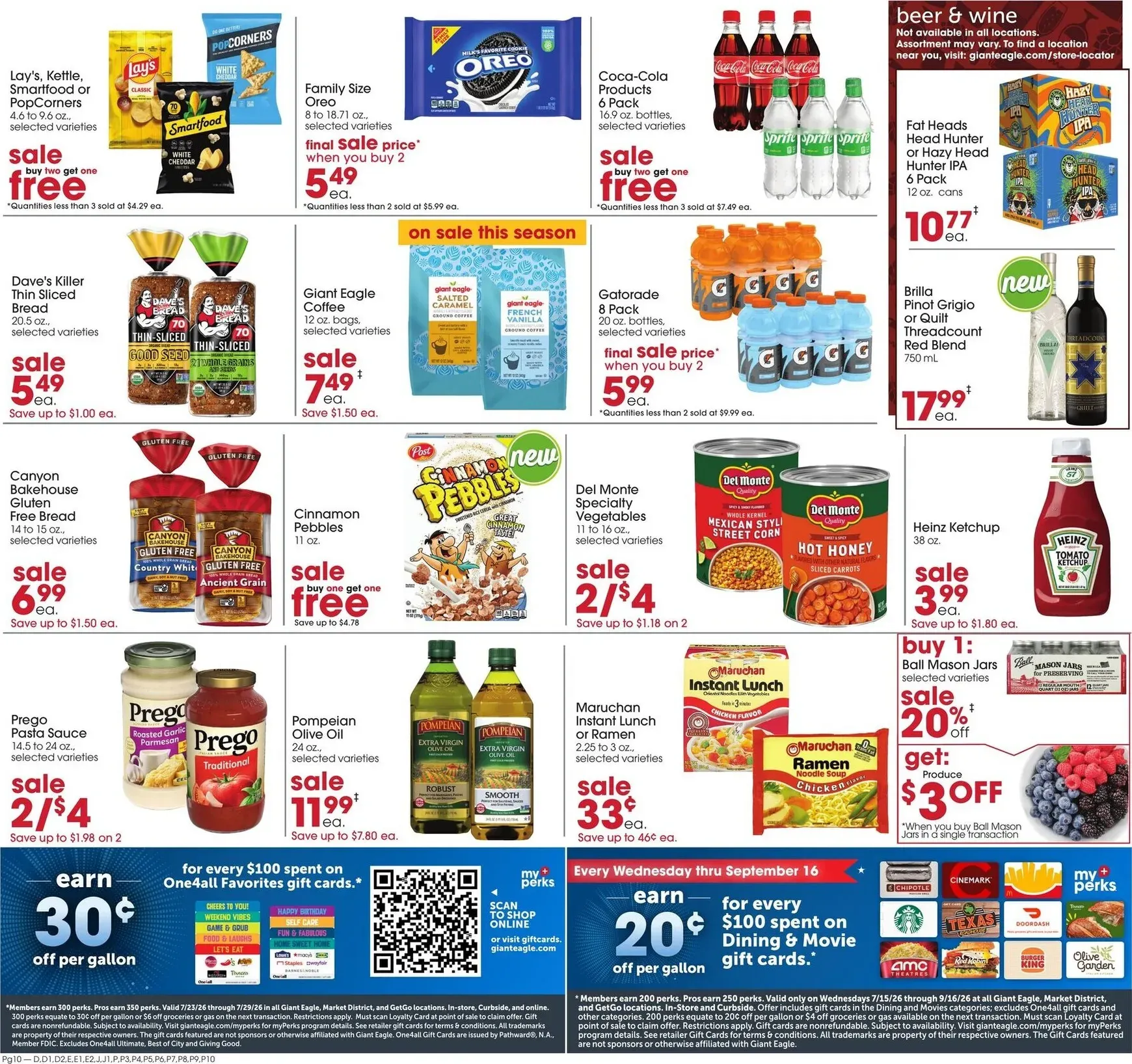 Weekly ad Current Giant Eagle leaflet valid from Thursday 07/23/2026 to Wednesday 07/29/2026 from July 23 to July 29 2026 - Page 10