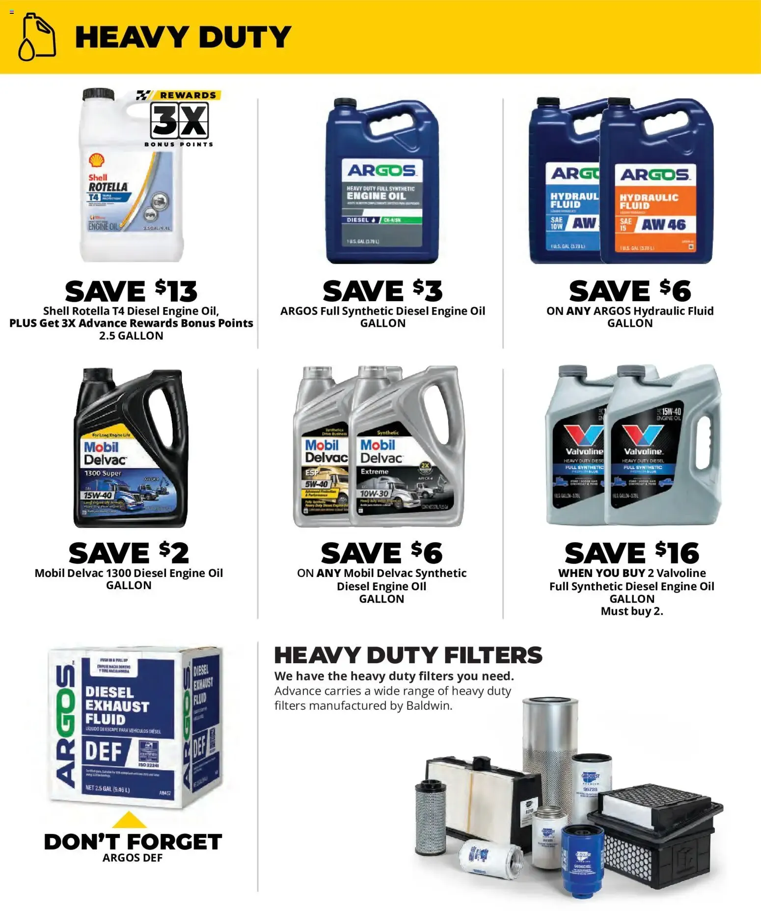 Weekly ad Advance Auto Parts Weekly Ad from 07/19/2026 - Flyer from July 19 to August 15 2026 - Page 2