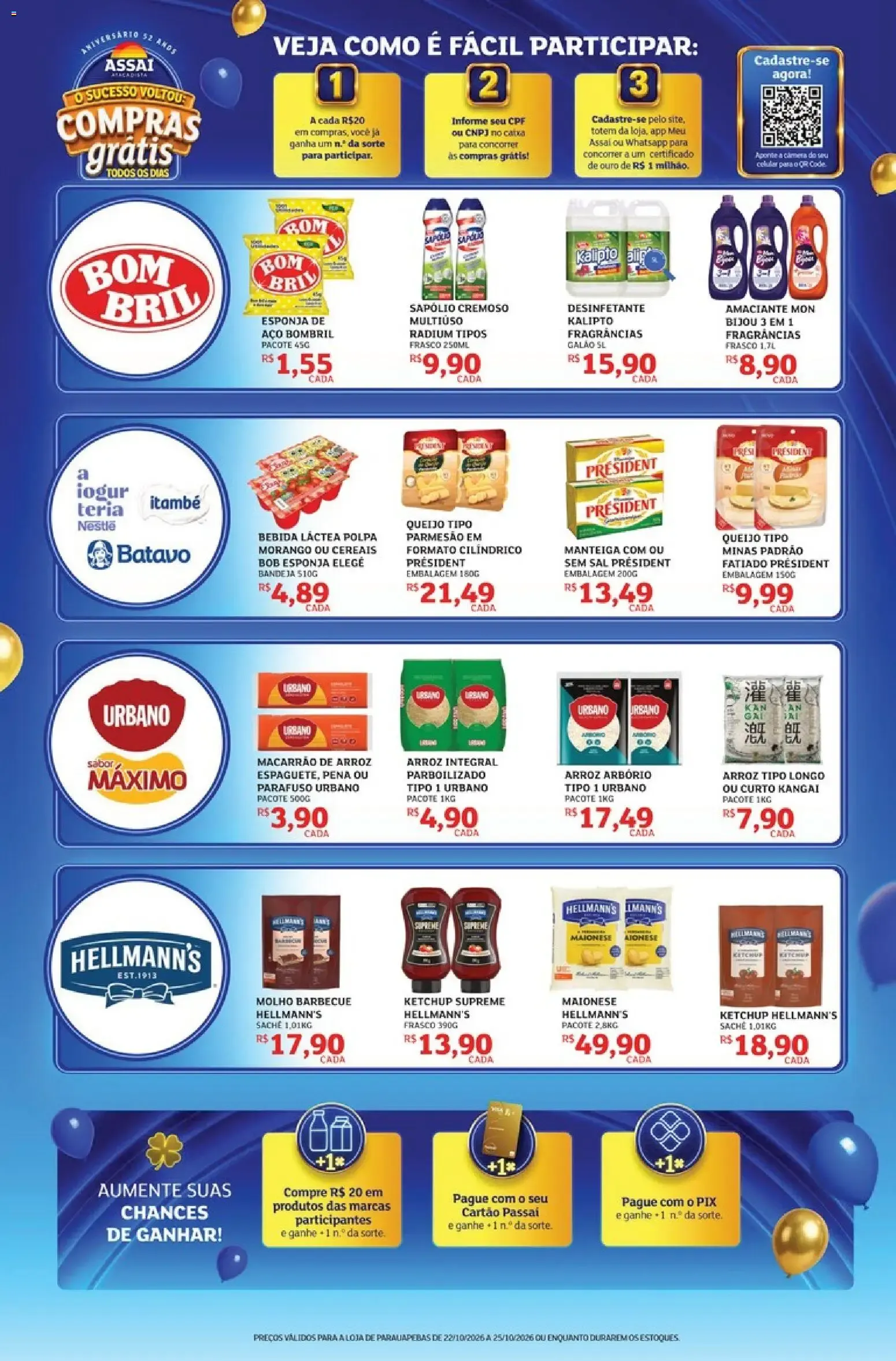 Encarte de Assaí Atacadista ofertas - PA de 22/10/2026 | Promoções Online 22 de outubro até 25 de outubro 2026 - Pagina 3