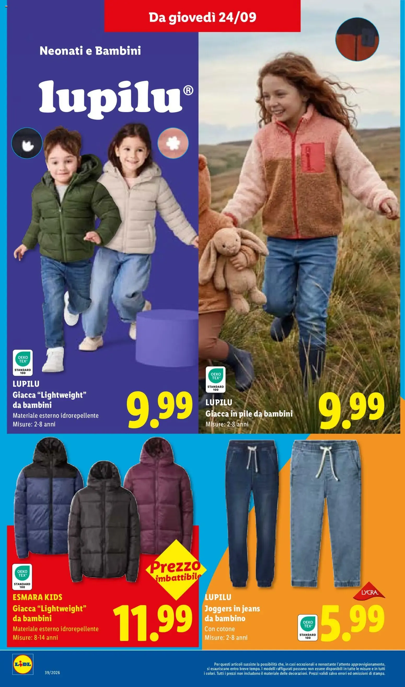 LIDL Sotto Prezzi da 24 settembre a 30 settembre di 2026 - Pagina del volantino 22