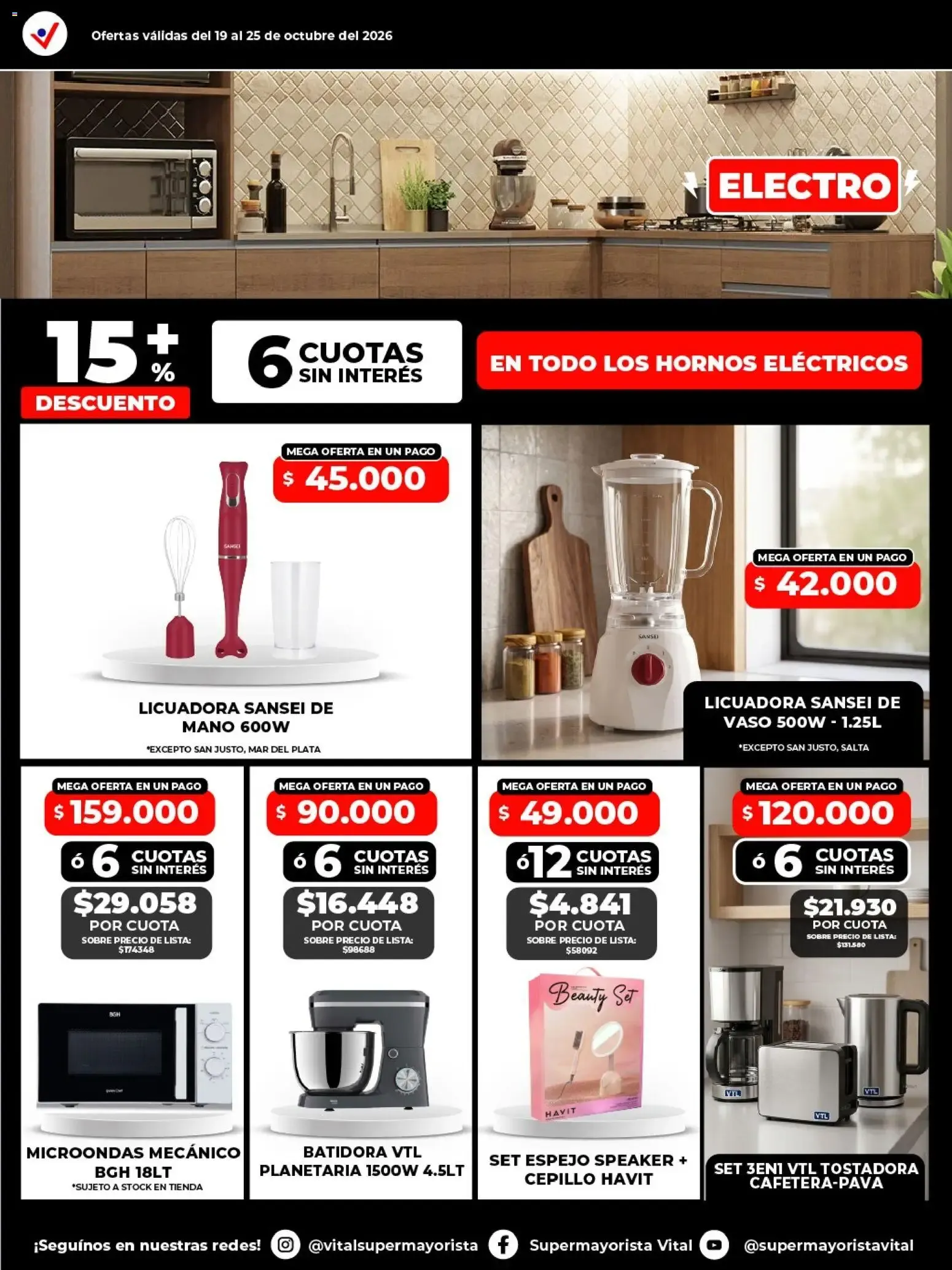 Ofertas de Vital - Especial de nonfood || del 19/10/2026 - 25/10/2026 || Catálogo 19 de octubre al 25 de octubre 2026 - Página 2 del catálogo