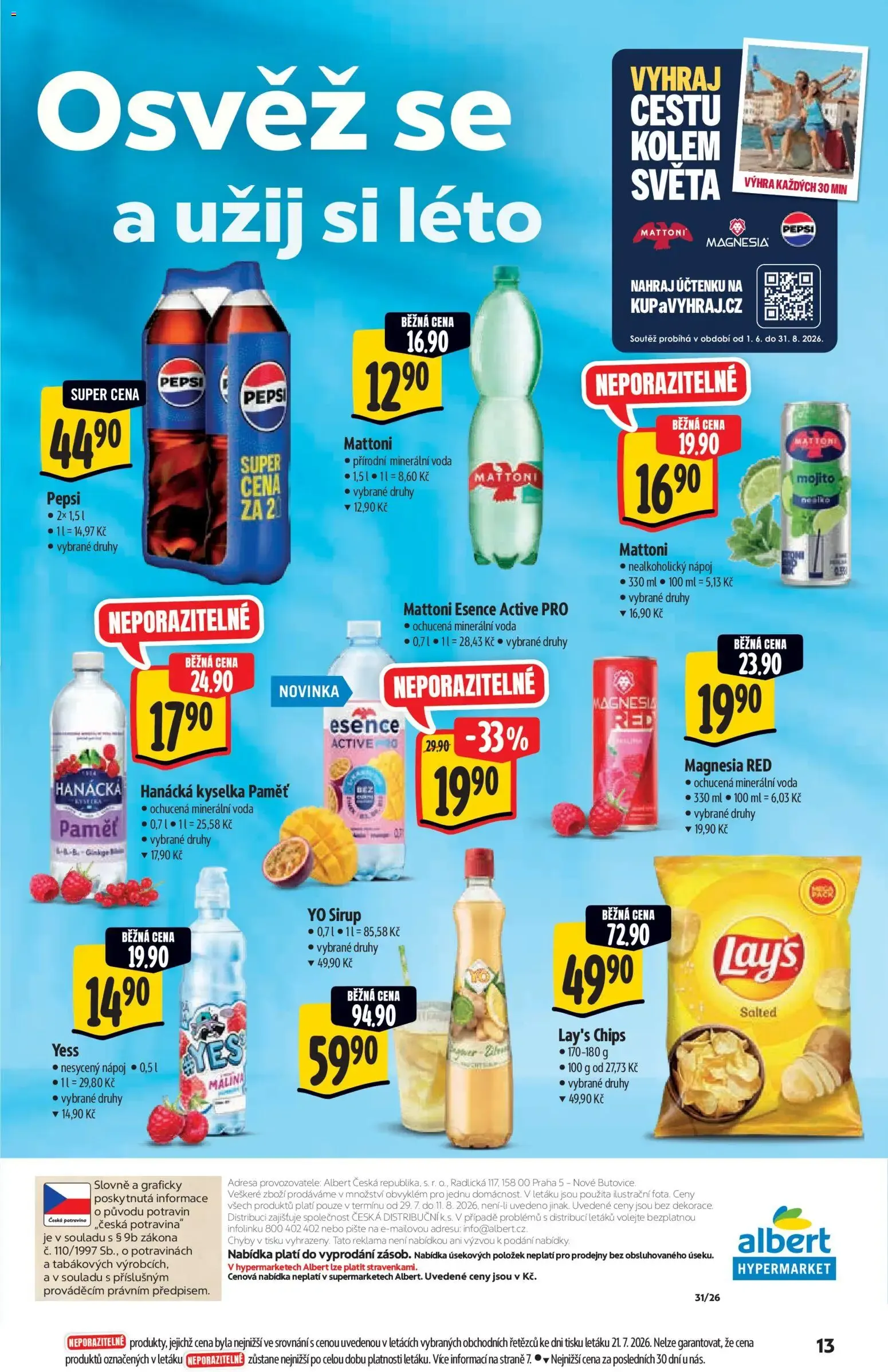 Albert katalog - Hypermarket od 29.07.2026 - Akční leták - 29. července 11. srpna 2026 - Page 13
